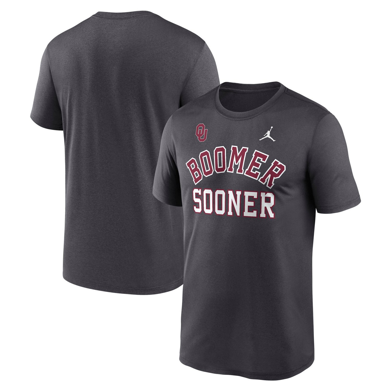 Jordan Brand Oklahoma Sooners Primetime Arch Mantra Legend Dri-FIT T-Shirt - view number 3