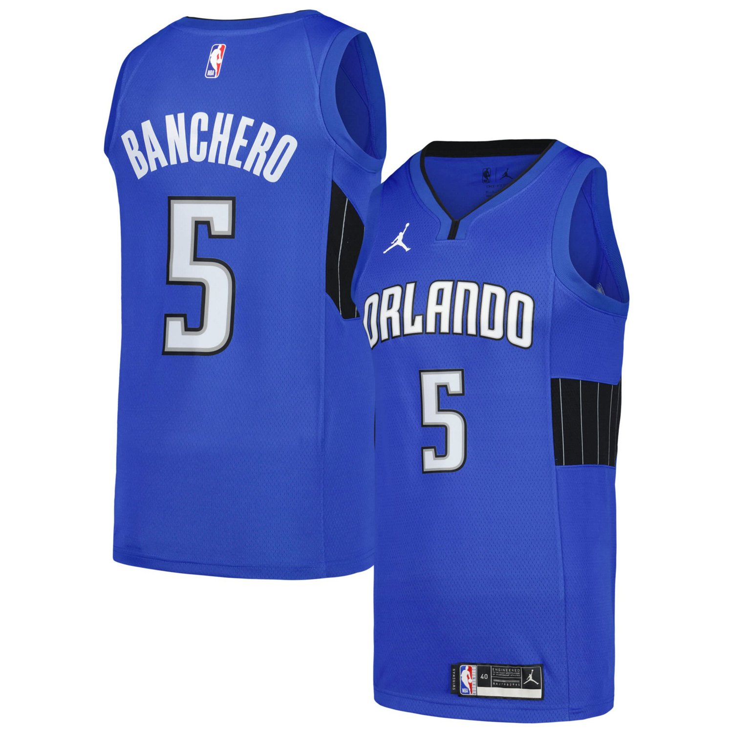 Jordan Brand Paolo Banchero Orlando Magic Swingman Player Jersey - Statement Edition