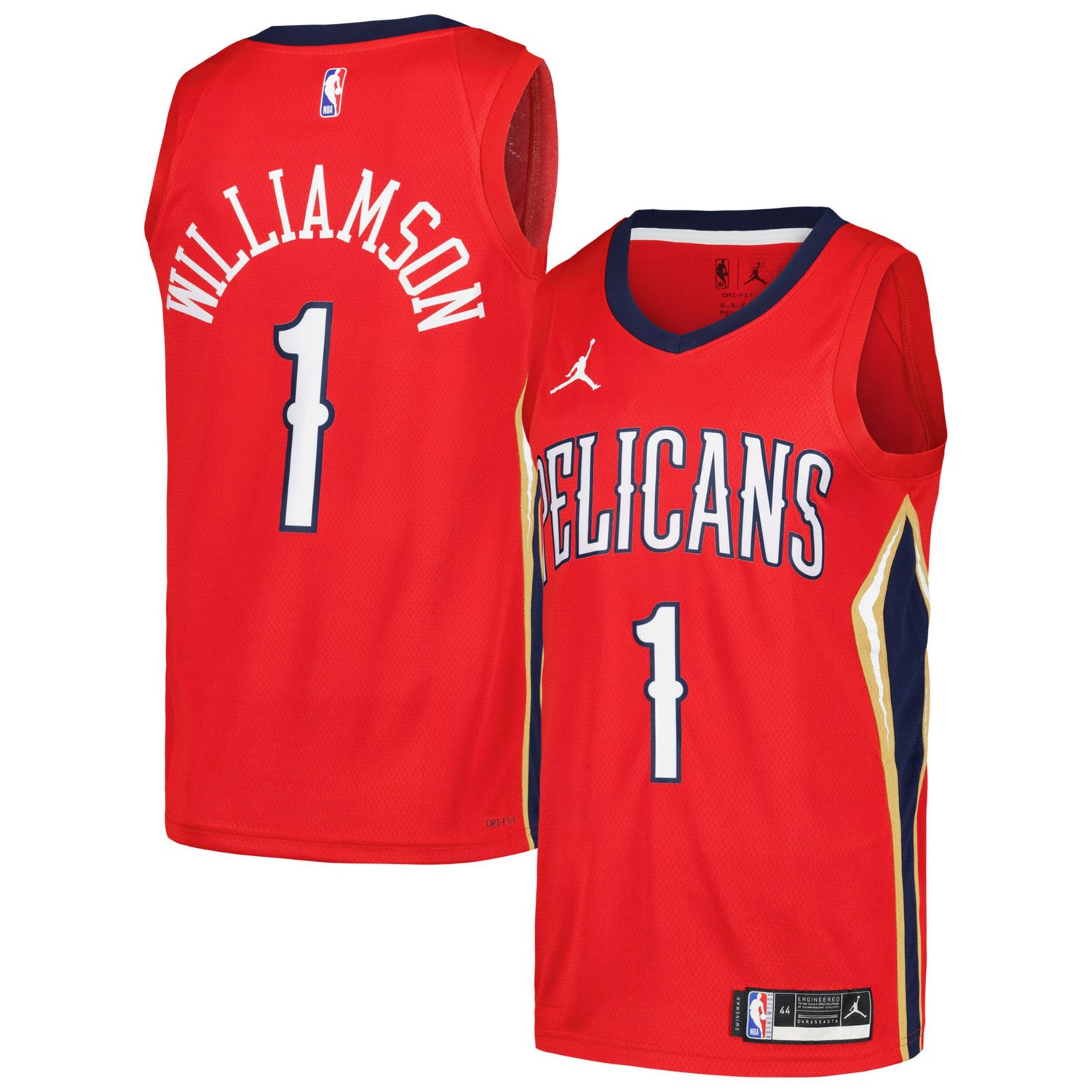 Zion Williamson New orleans 2024 pelicans Jersey