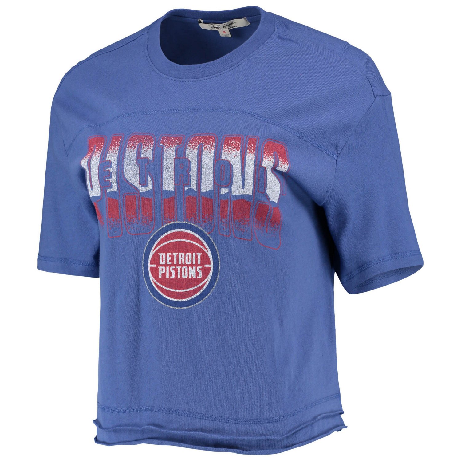 Junk Food Detroit Pistons Gradient Crop Top - view number 2