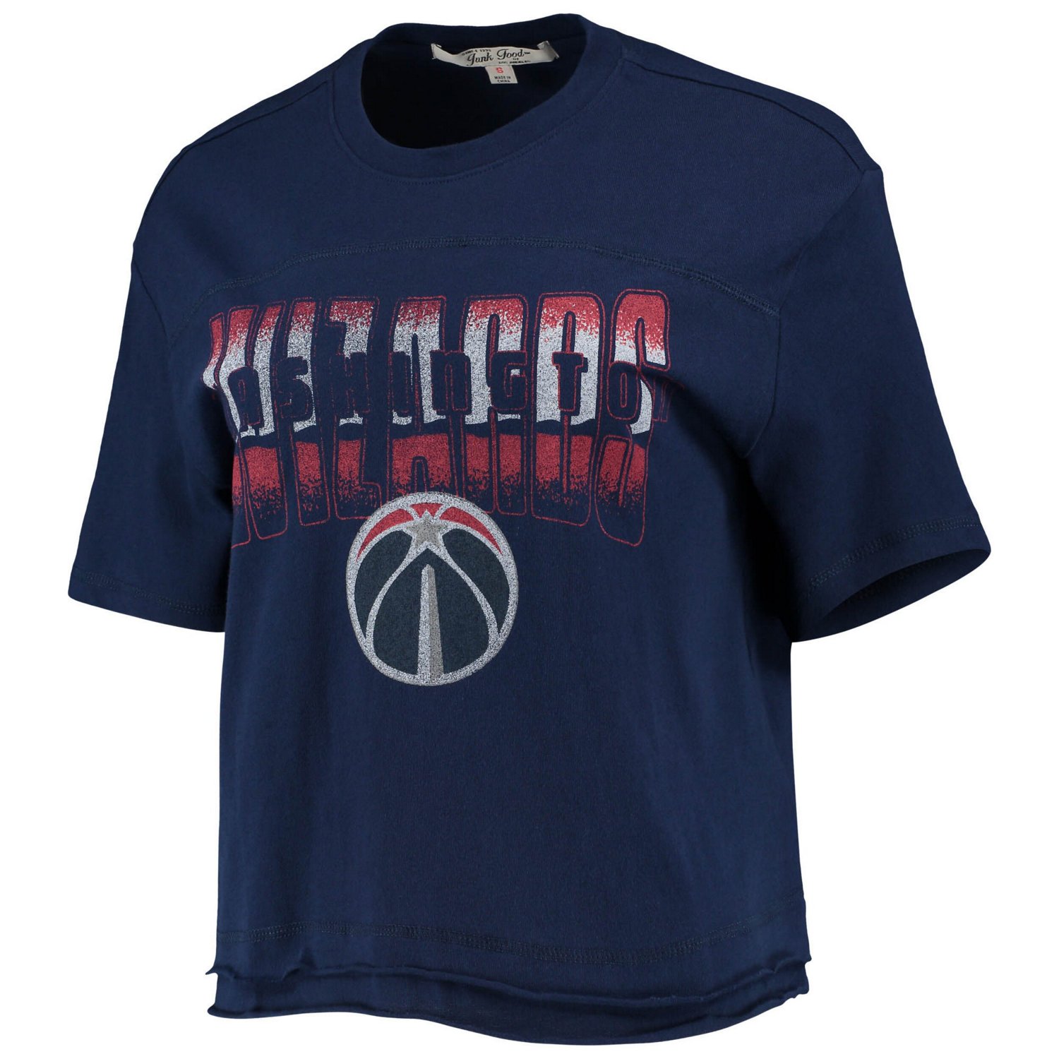 Junk Food Washington Wizards Gradient Crop Top                                                                                   - view number 2