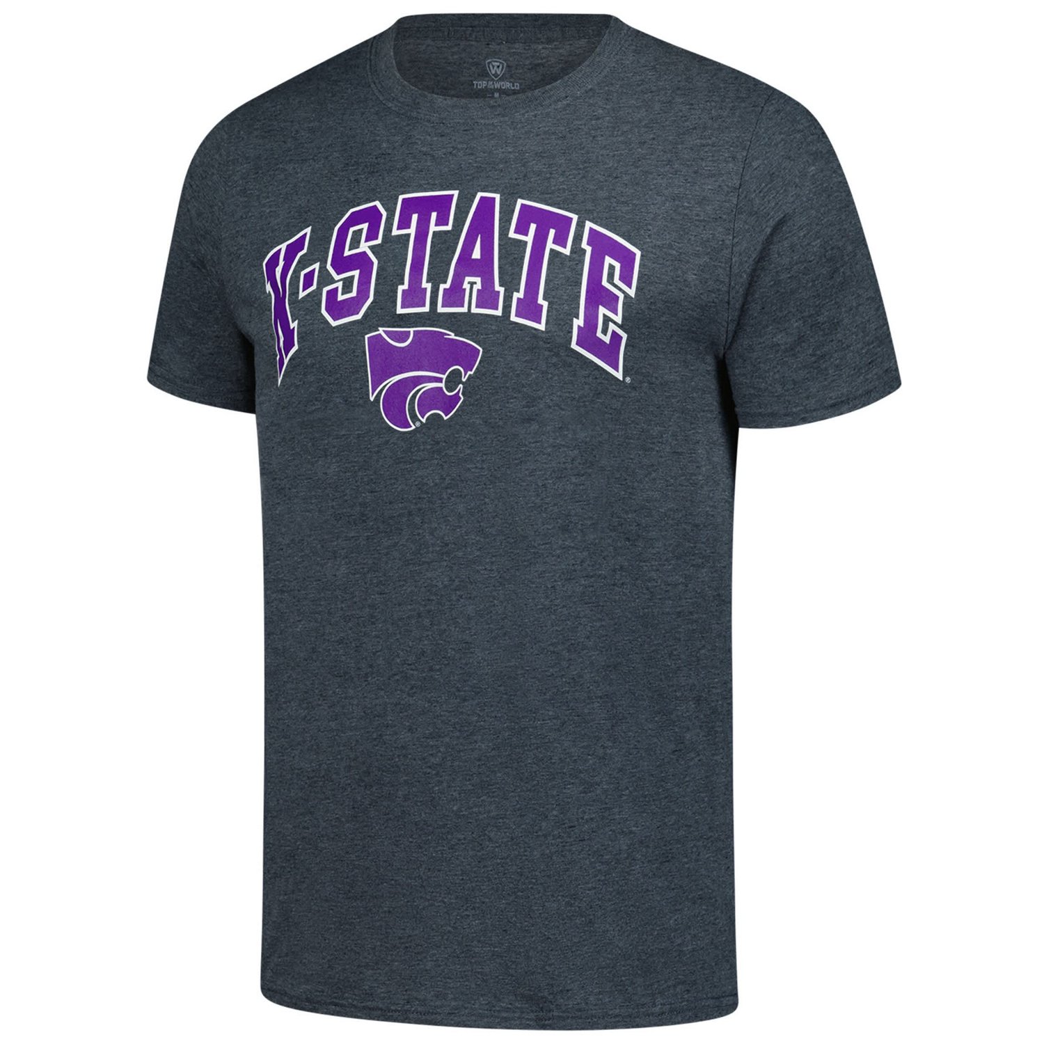 Kansas State Wildcats Basic Arch T-Shirt - view number 2