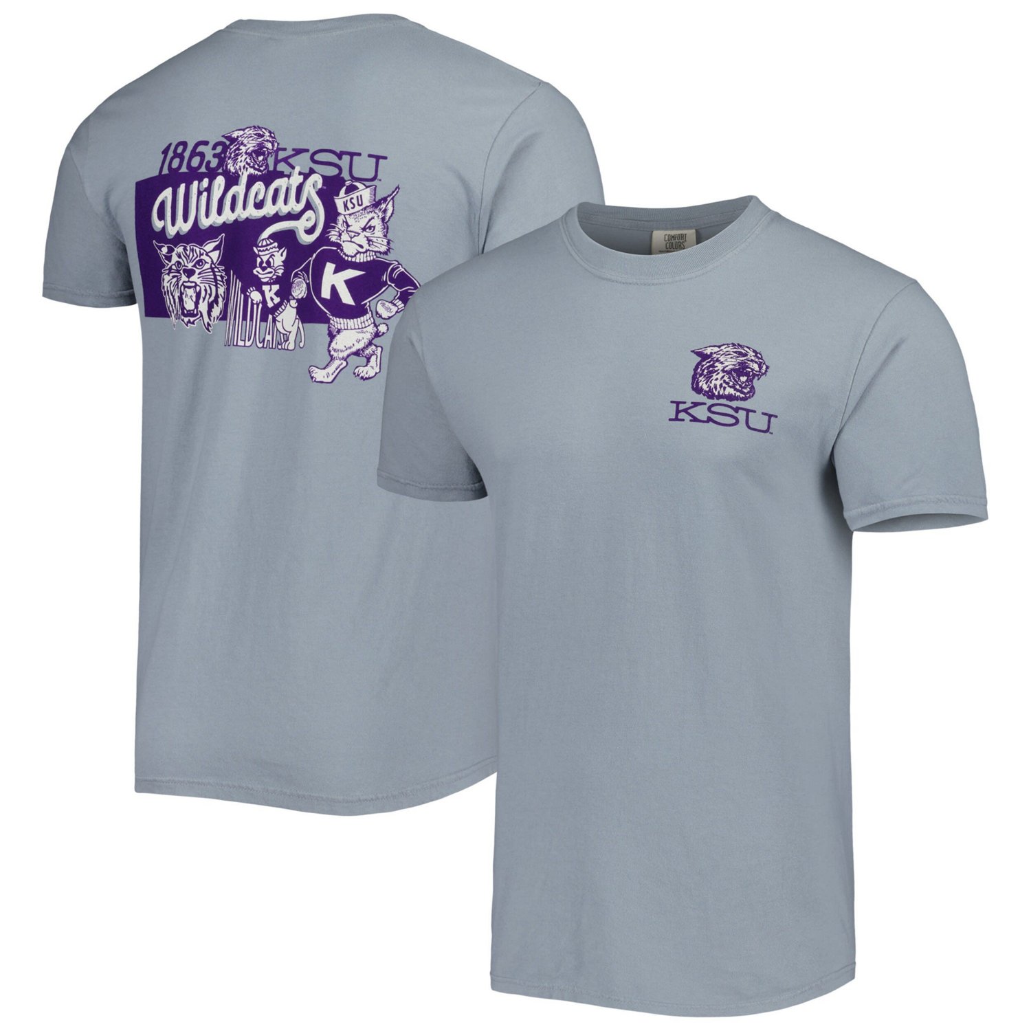 Kansas State Wildcats Vault State Comfort T-Shirt