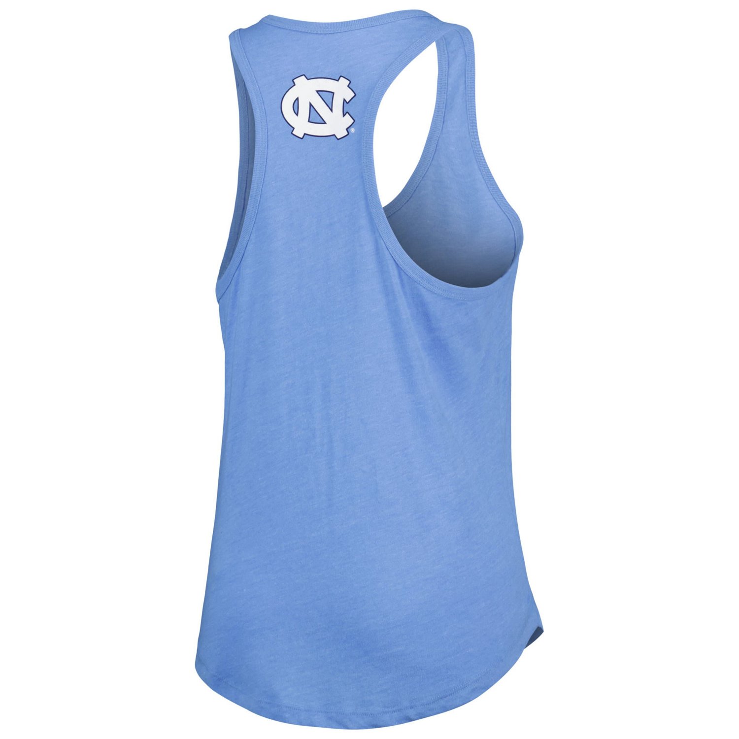 League Collegiate Wear Carolina North Carolina Tar Heels Two-Hit Intramural Tri-Blend Scoop Neck Racerback Tank Top - view number 3