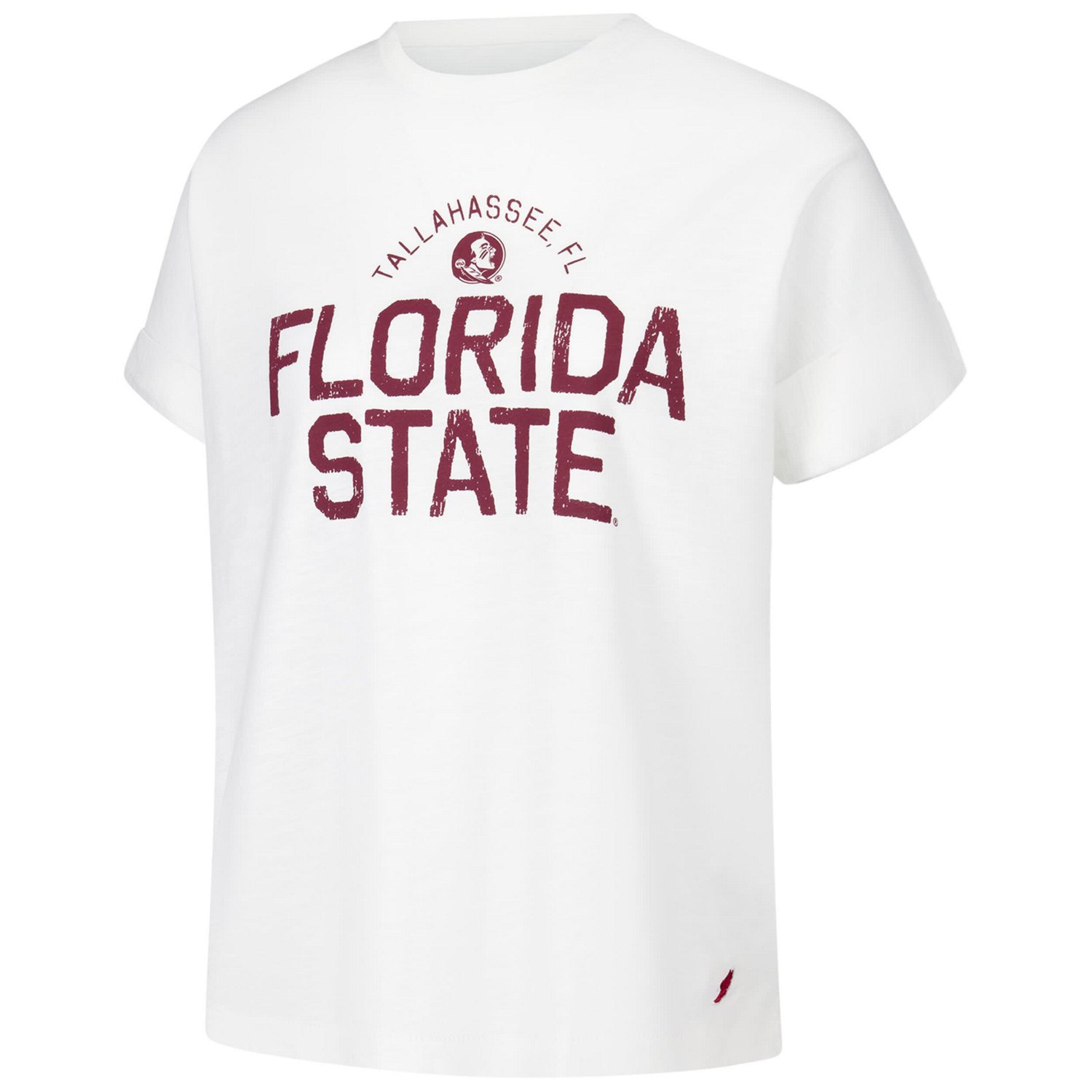 League Collegiate Wear Florida State Seminoles Slub Rolled Cuff T-Shirt - view number 2