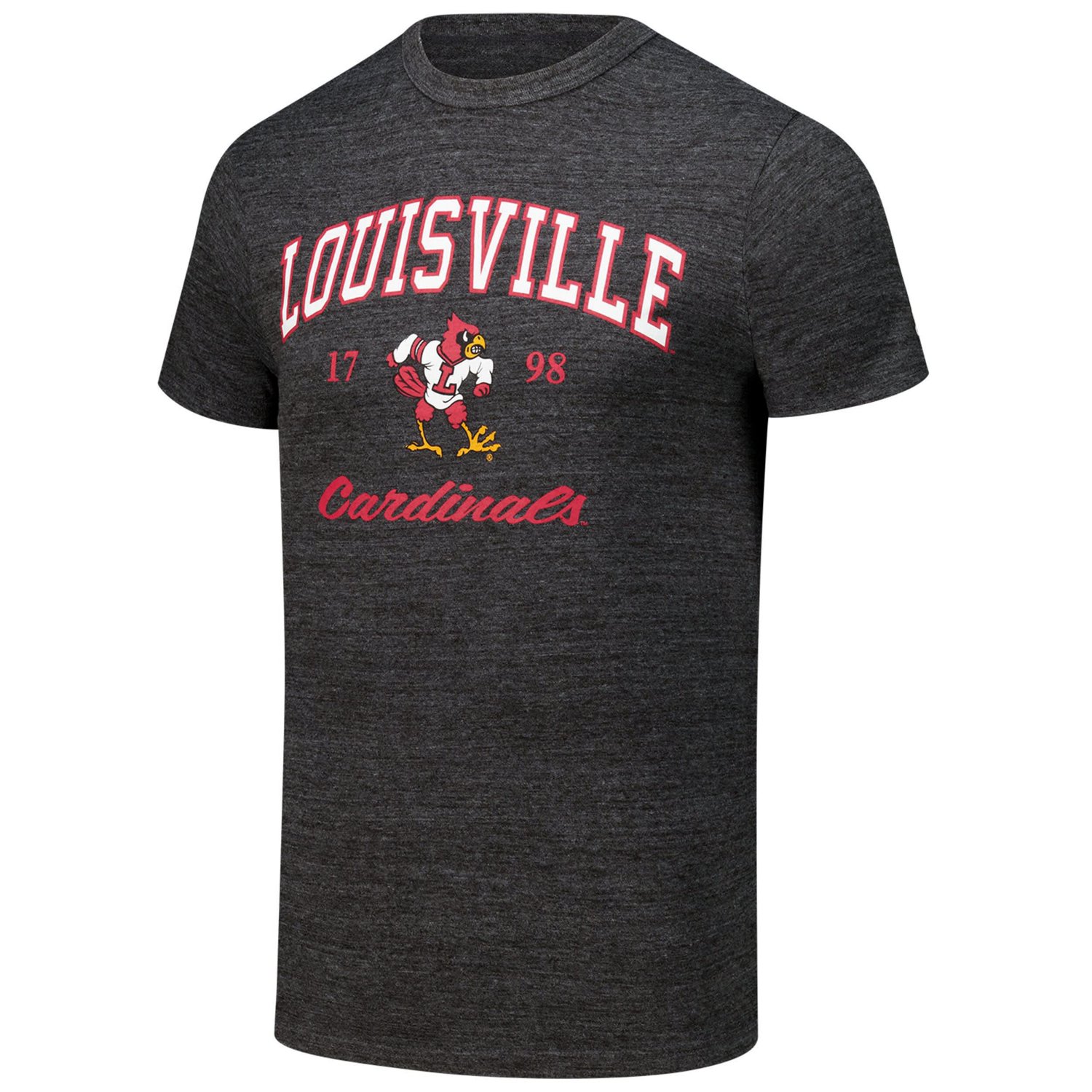 League Collegiate Wear Louisville Cardinals Arch Script Victory Falls Tri-Blend T-Shirt - view number 2