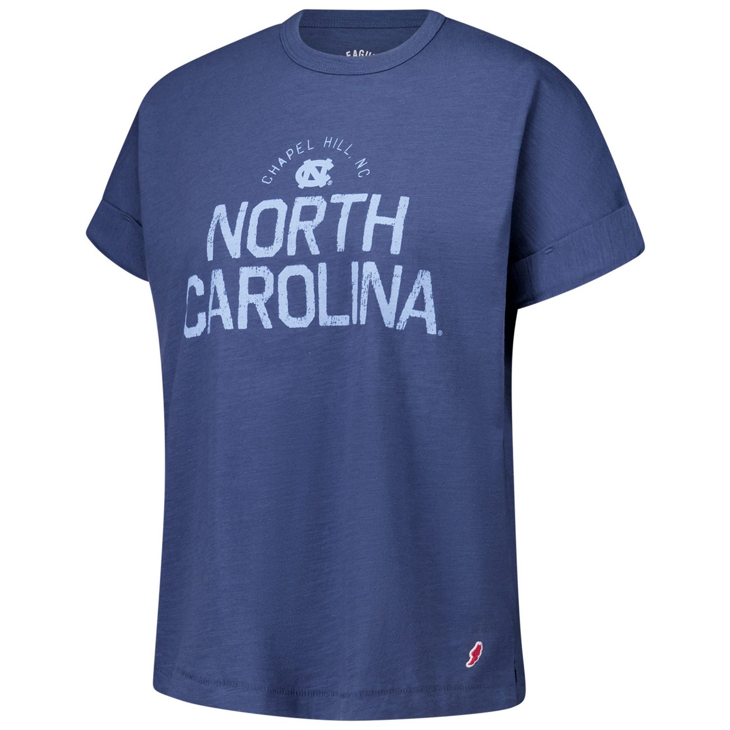 League Collegiate Wear North Carolina Tar Heels Slub Rolled Cuff T-Shirt - view number 2