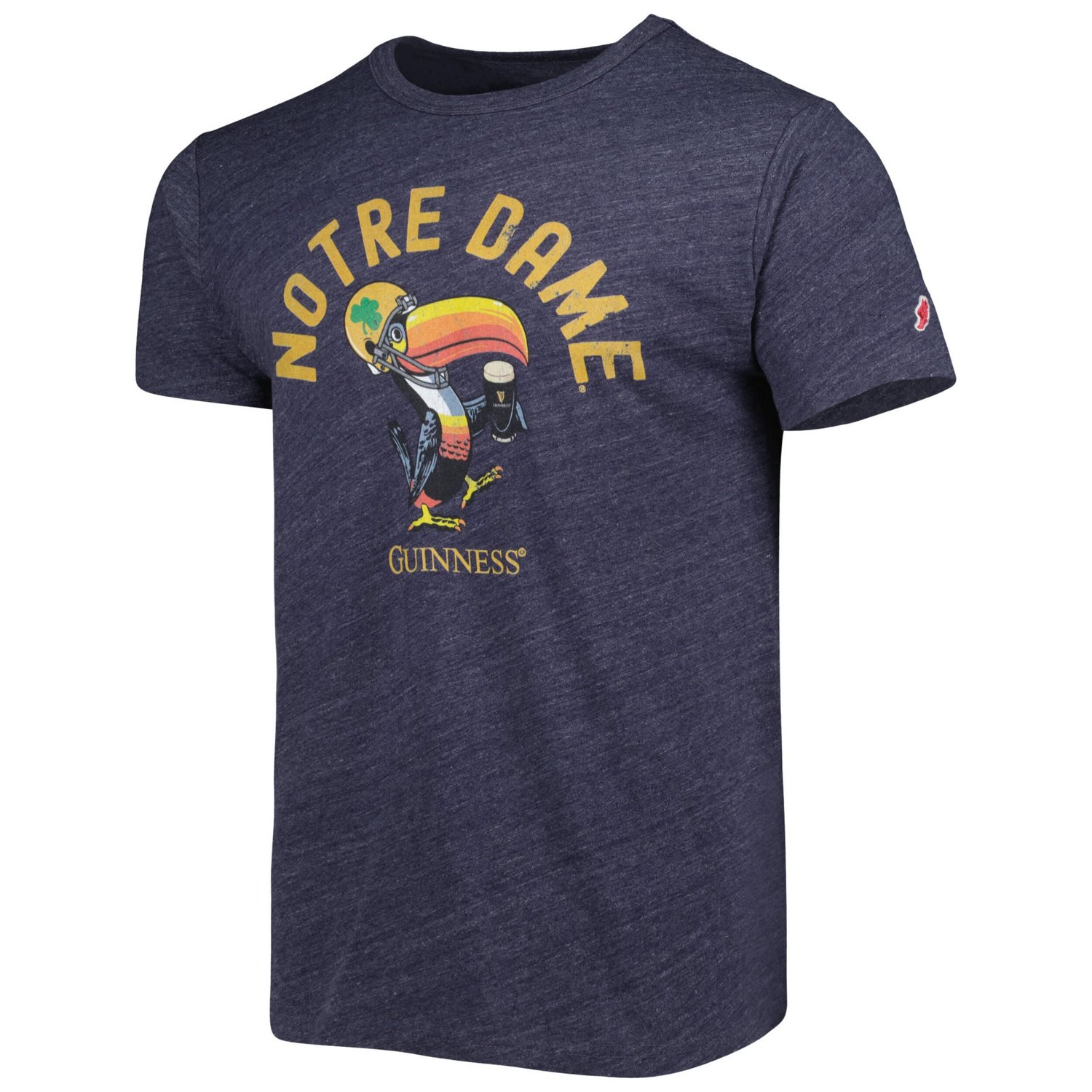 League Collegiate Wear Notre Dame Fighting Irish Guinness Victory Falls Tri-Blend T-Shirt