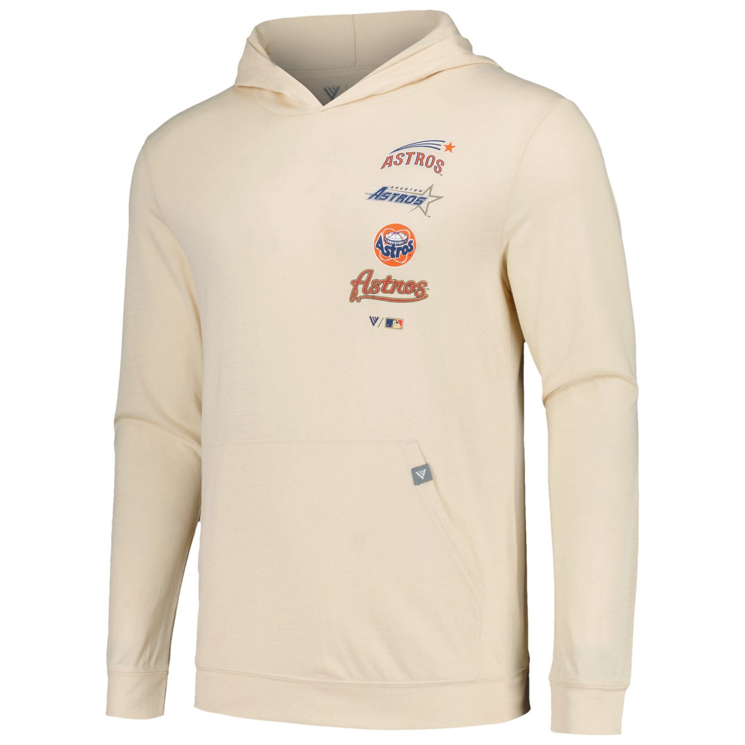 Levelwear Houston Astros Base Line Pullover Hoodie - view number 2