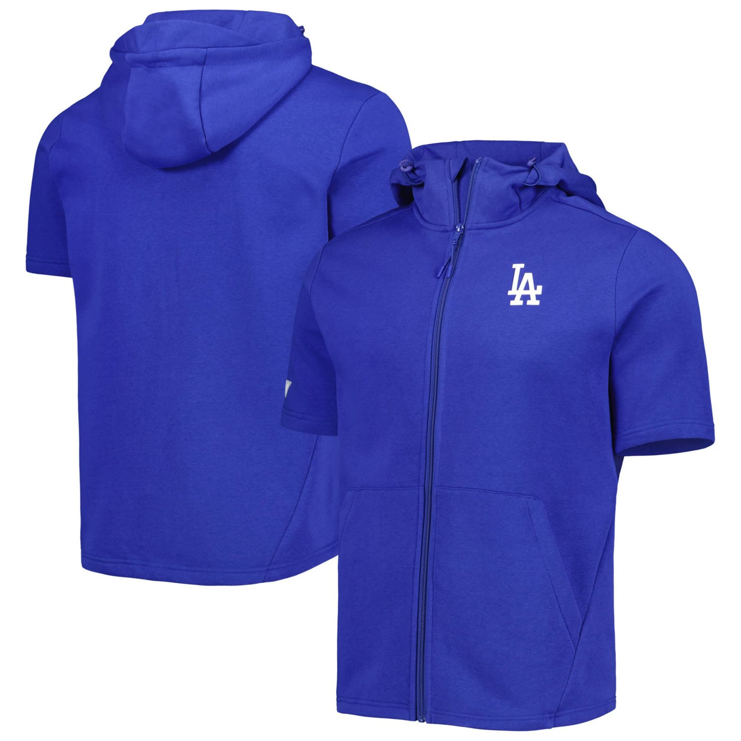 Levelwear Los Angeles Dodgers Recruit Full-Zip Short Sleeve Hoodie                                                              