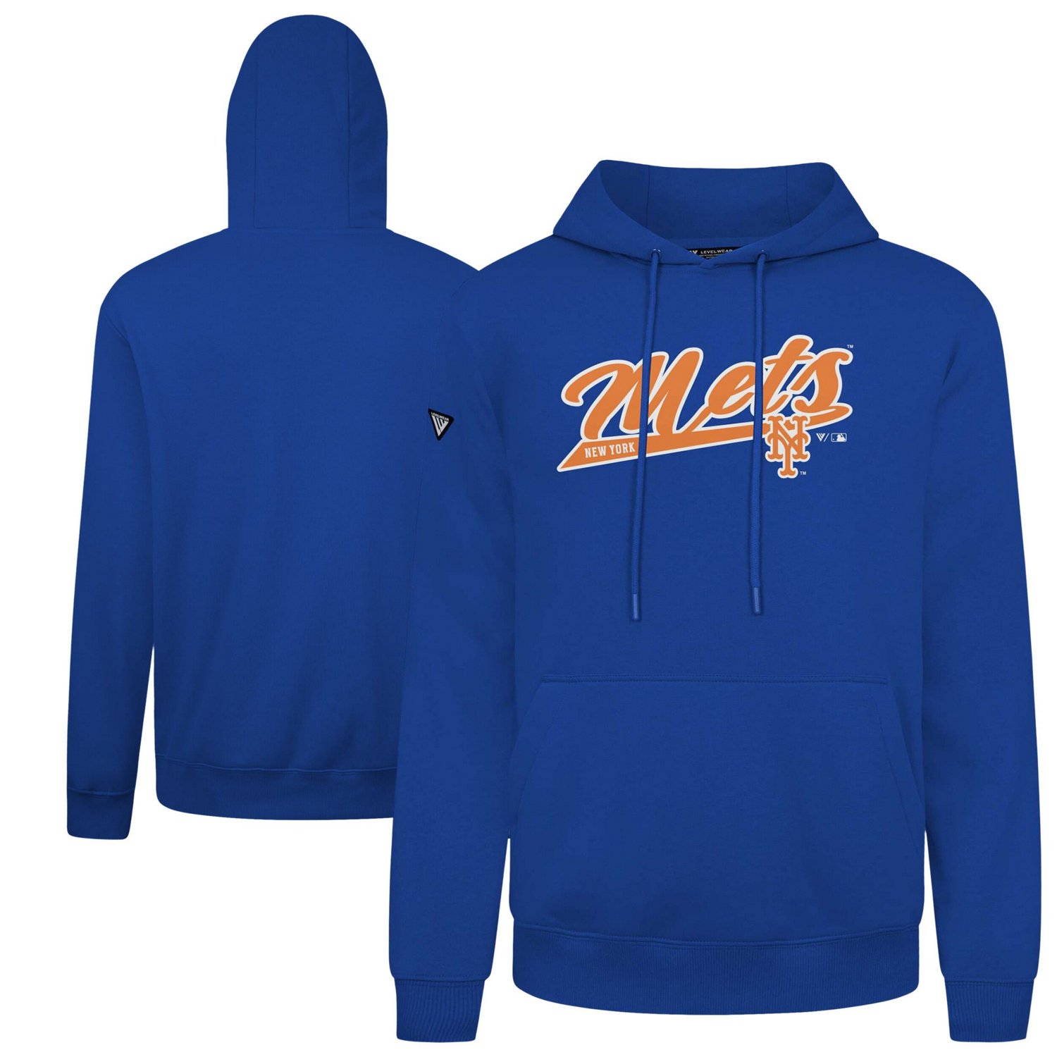 Levelwear New York Mets Podium Fleece Pullover Hoodie - view number 1