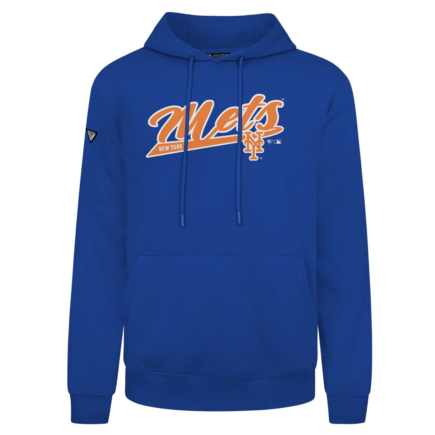 Levelwear New York Mets Podium Fleece Pullover Hoodie - view number 2
