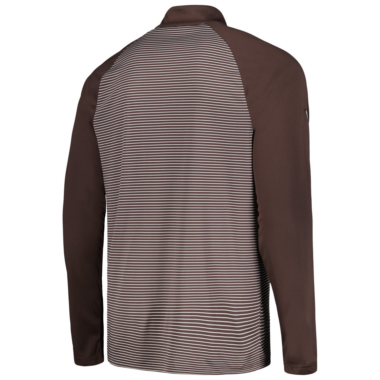 Levelwear San Diego Padres Charter Striped Raglan Quarter-Zip Top - view number 3