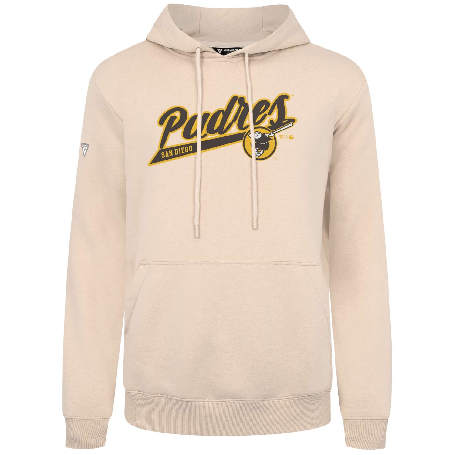 Levelwear San Diego Padres Podium Fleece Pullover Hoodie - view number 2