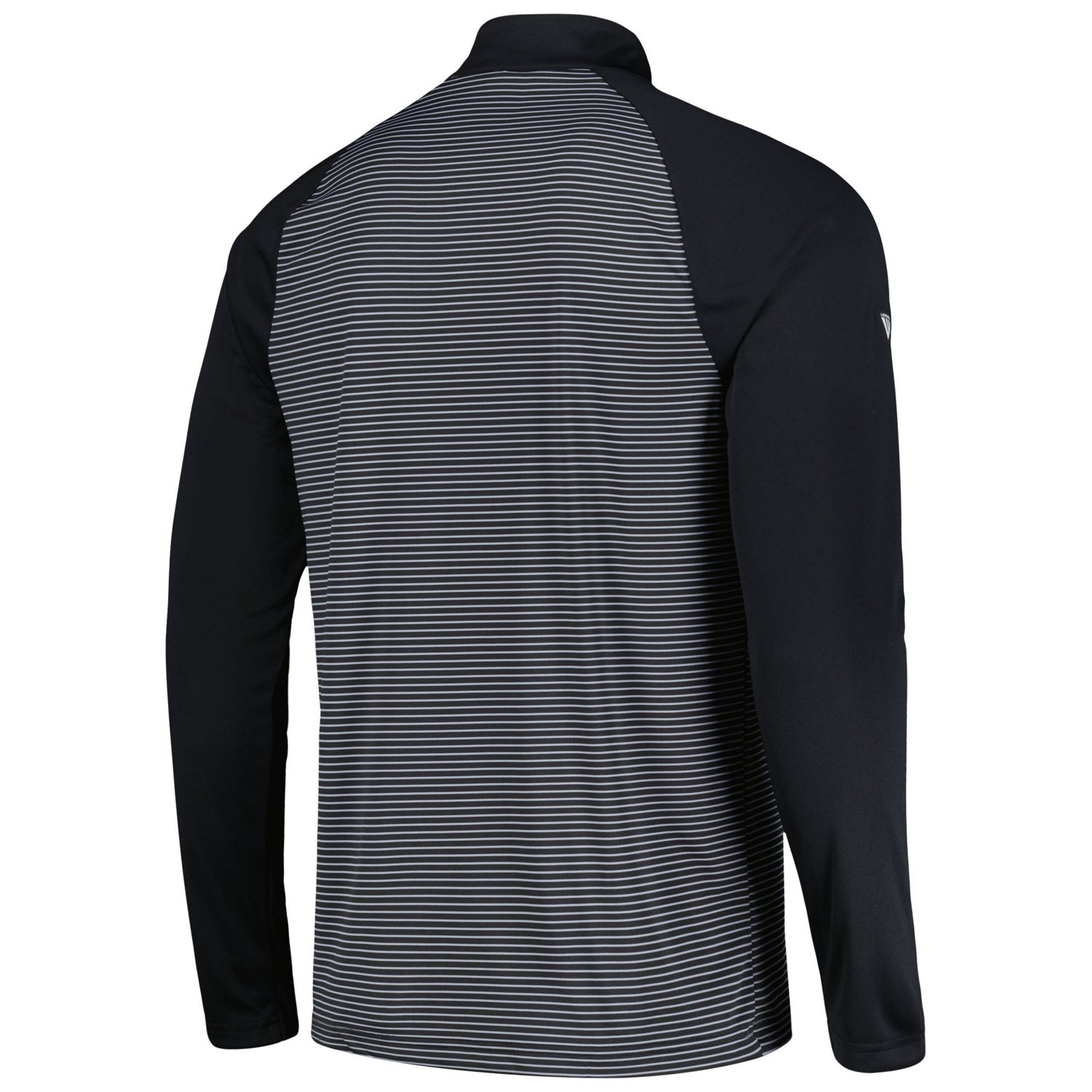 Levelwear San Francisco Giants Charter Striped Raglan Quarter-Zip Top - view number 3