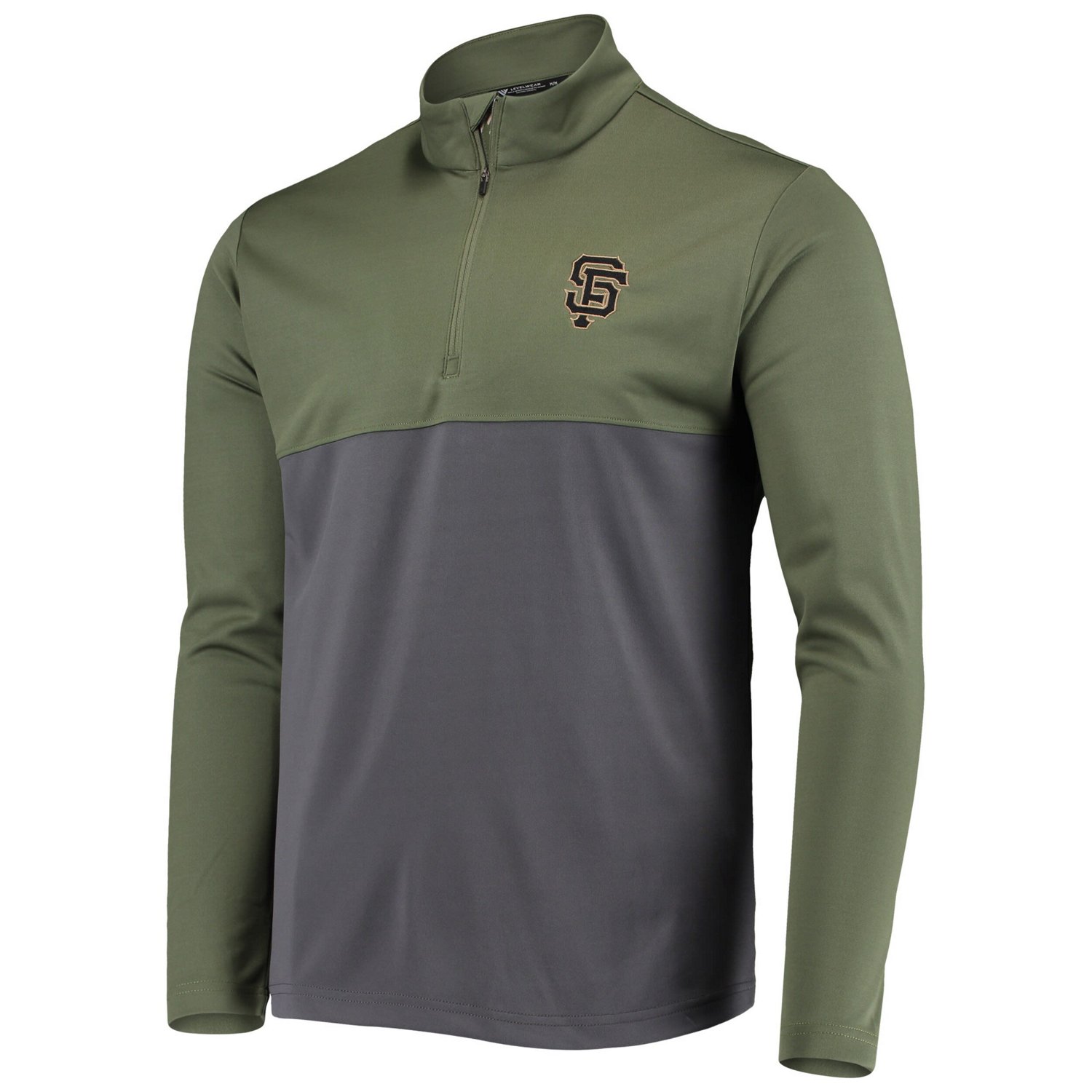 Levelwear San Francisco Giants Delta Pursue Quarter-Zip Jacket                                                                   - view number 2