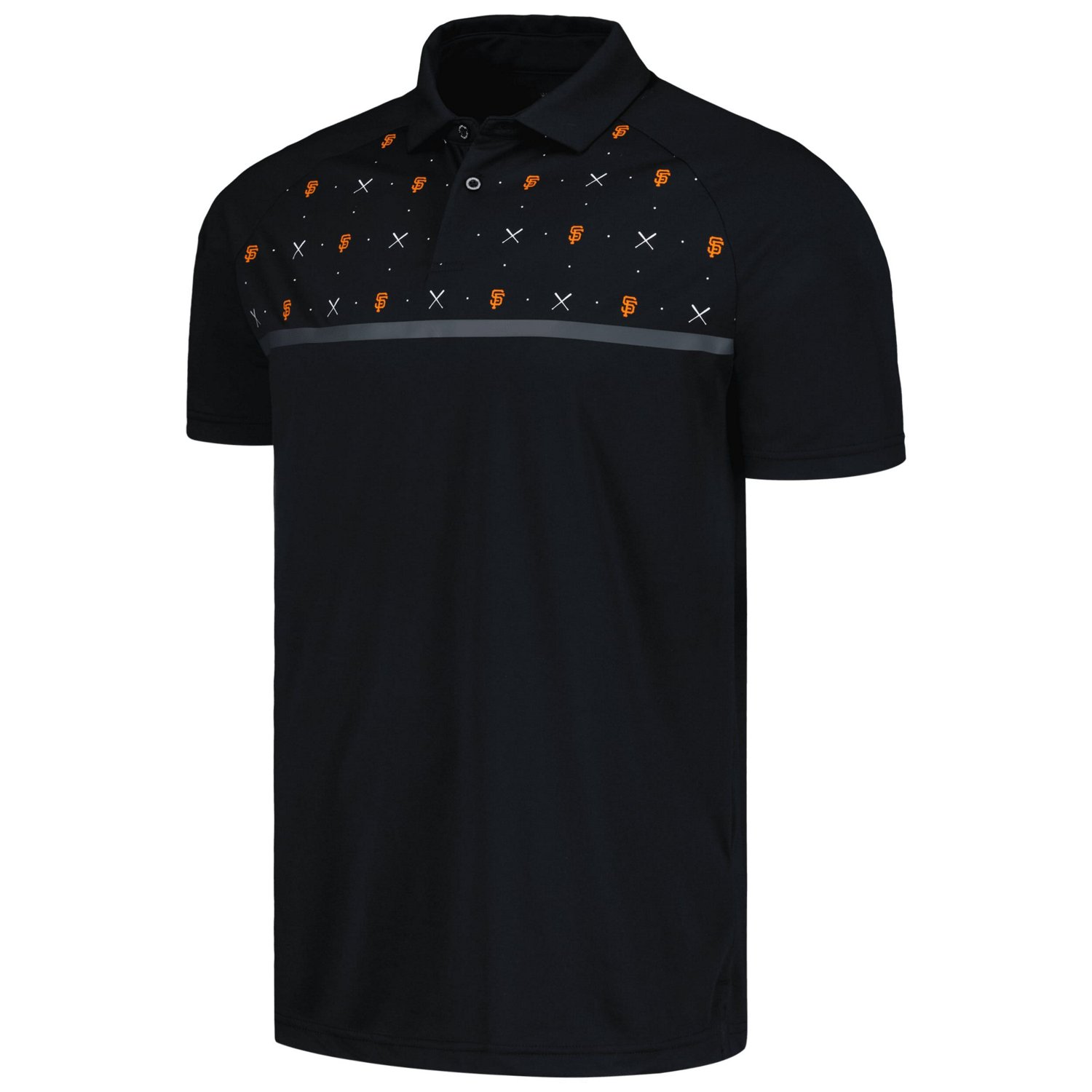 Levelwear San Francisco Giants Sector Batter Up Raglan Polo - view number 2
