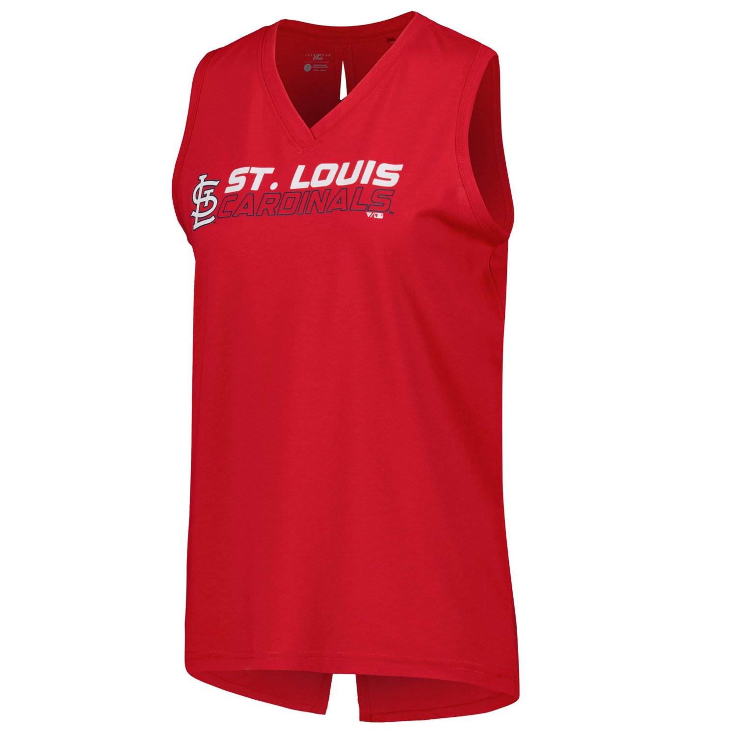 Levelwear St Louis Cardinals Paisley Chase V-Neck Tank Top                                                                       - view number 2