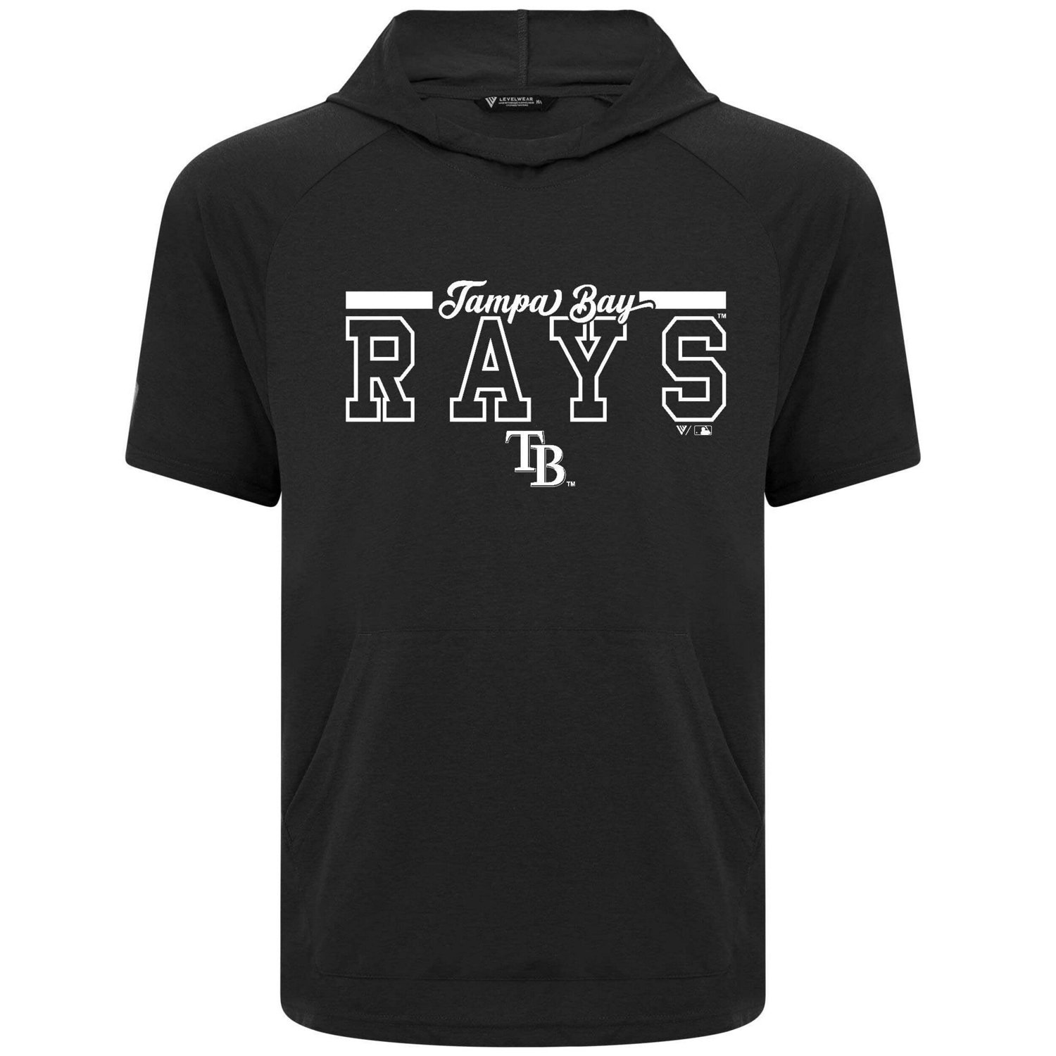 Levelwear Tampa Bay Rays Phase Vanguard Hoodie T-Shirt - view number 2