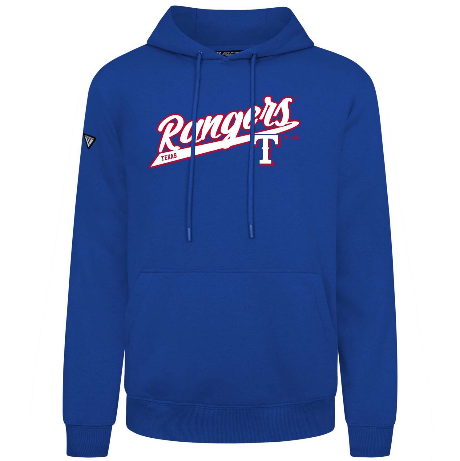 Levelwear Texas Rangers Podium Fleece Pullover Hoodie - view number 2