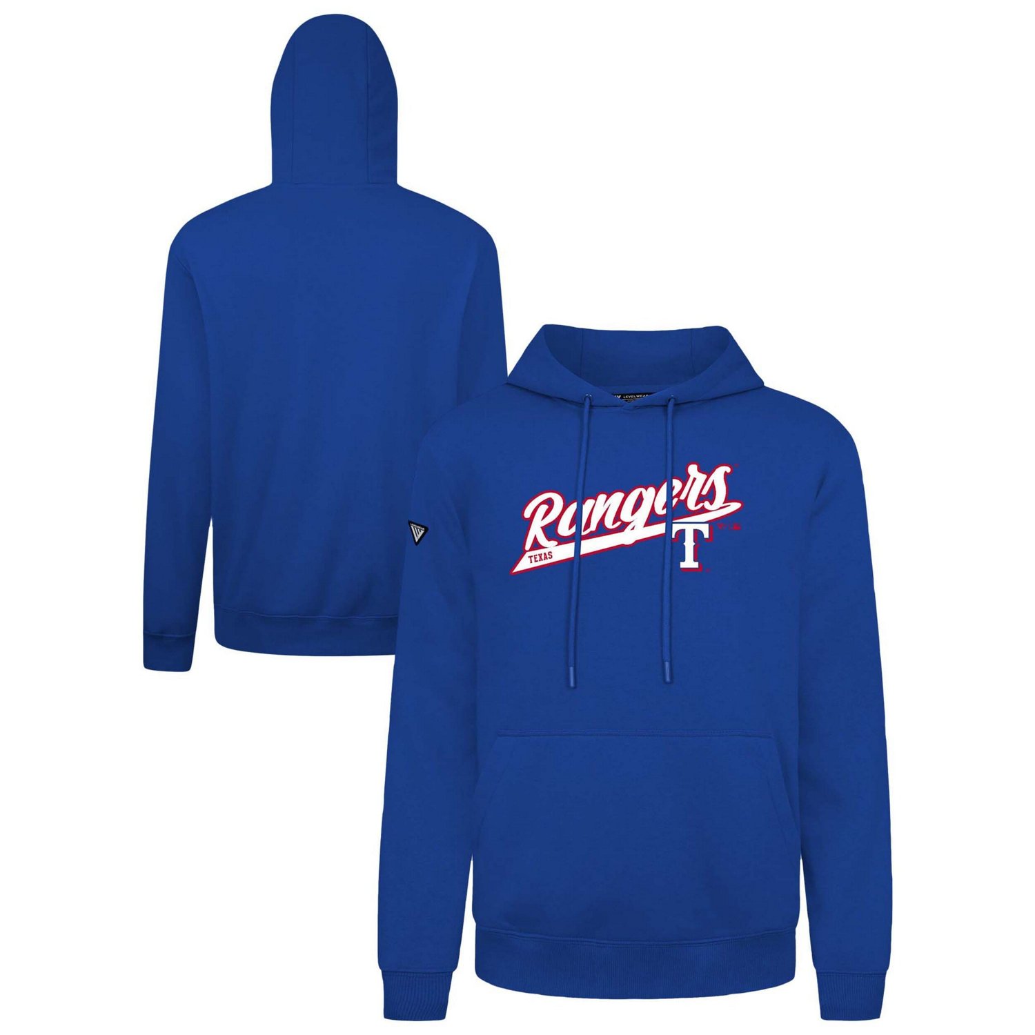 Levelwear Texas Rangers Podium Fleece Pullover Hoodie - view number 1