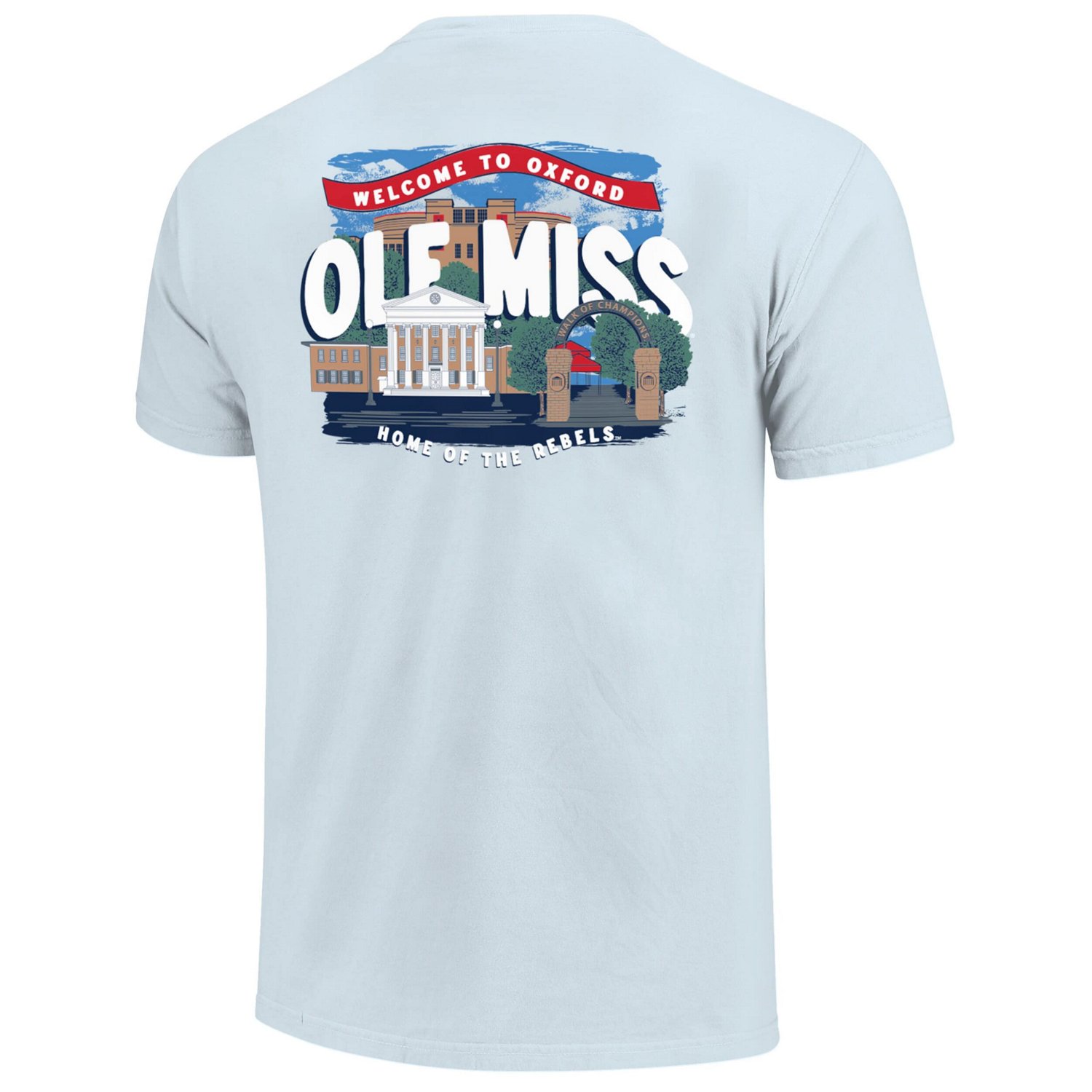Light Ole Miss Rebels Local Campus Scene T-Shirt - view number 3