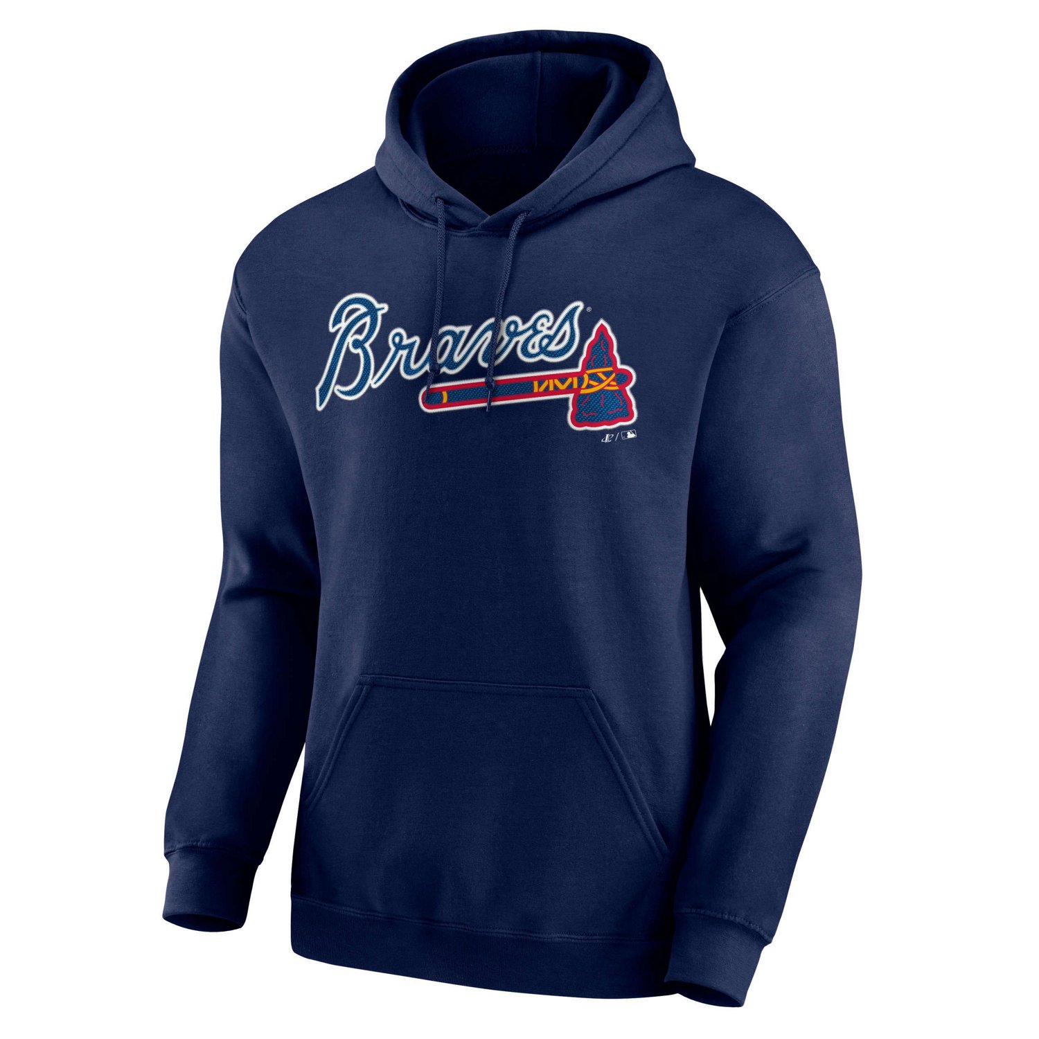Logo Athletic Atlanta Braves Wordmark Hoodie - view number 2