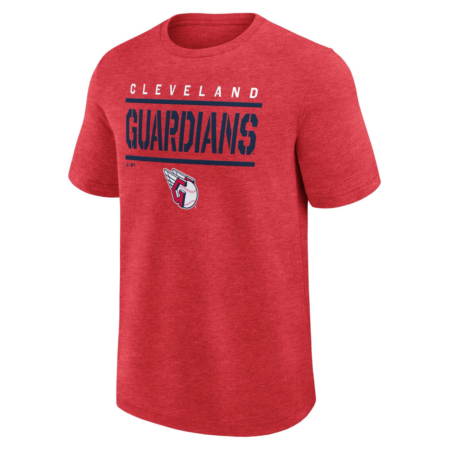 Logo Athletic Heather Cleveland Guardians Top Notch T-Shirt - view number 2