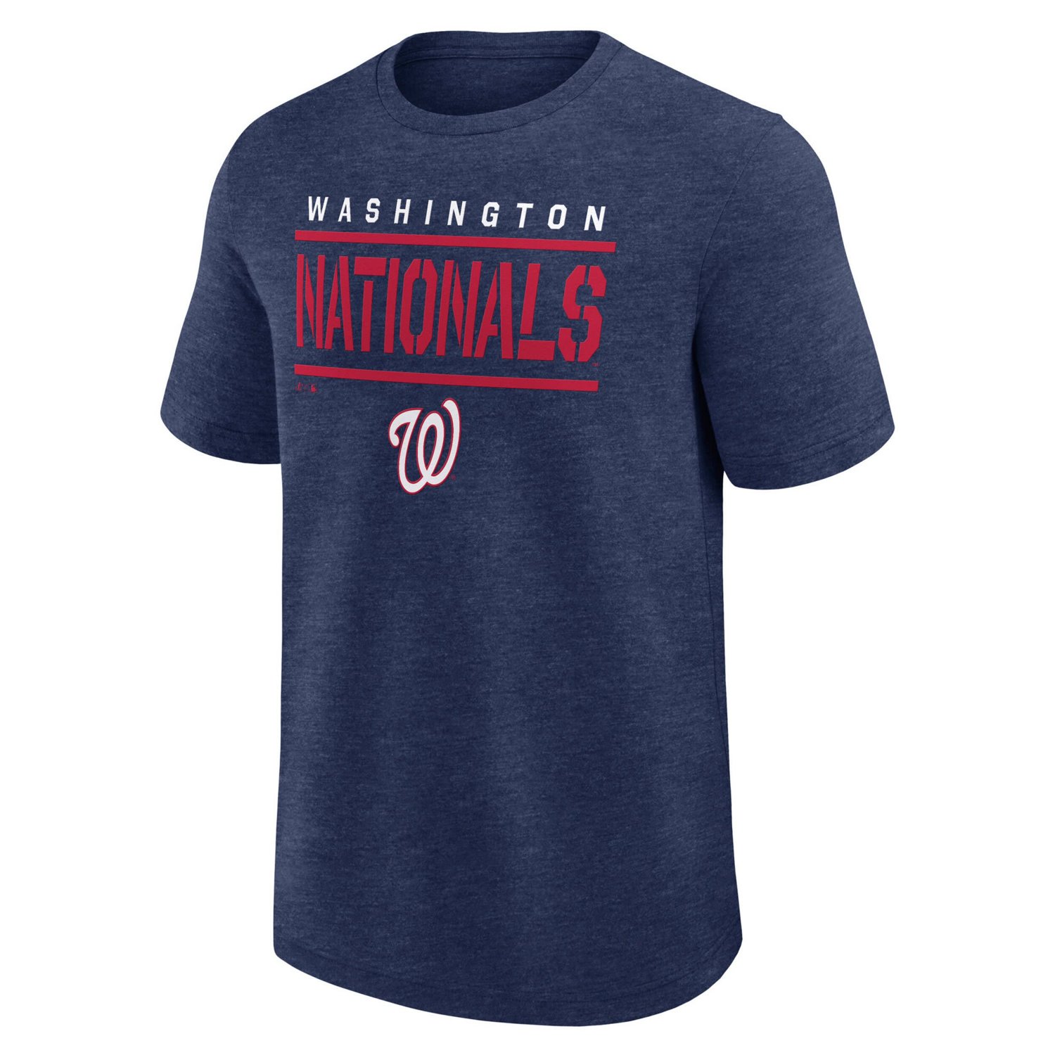 Logo Athletic Heather Washington Nationals Top Notch T-Shirt - view number 2