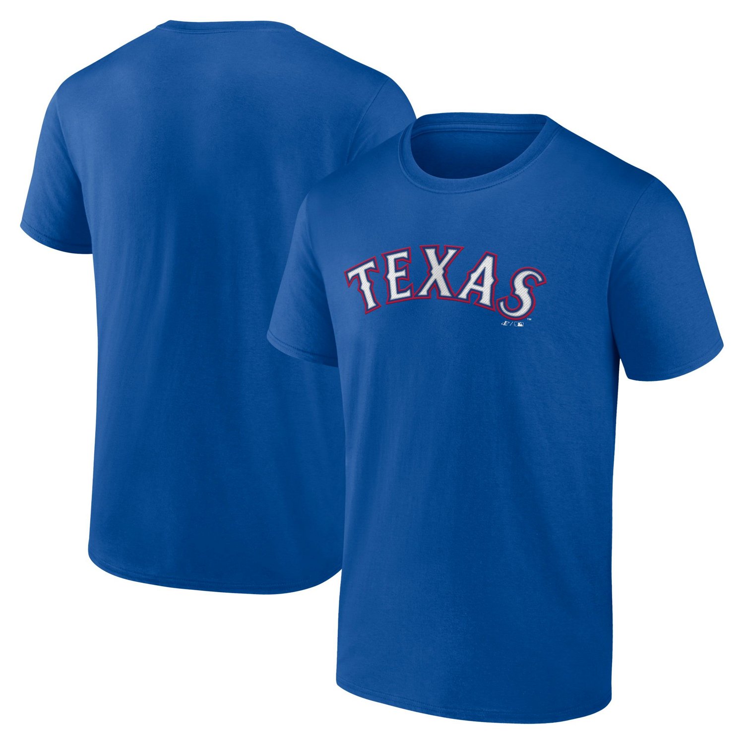 Logo Athletic Texas Rangers Wordmark T-Shirt