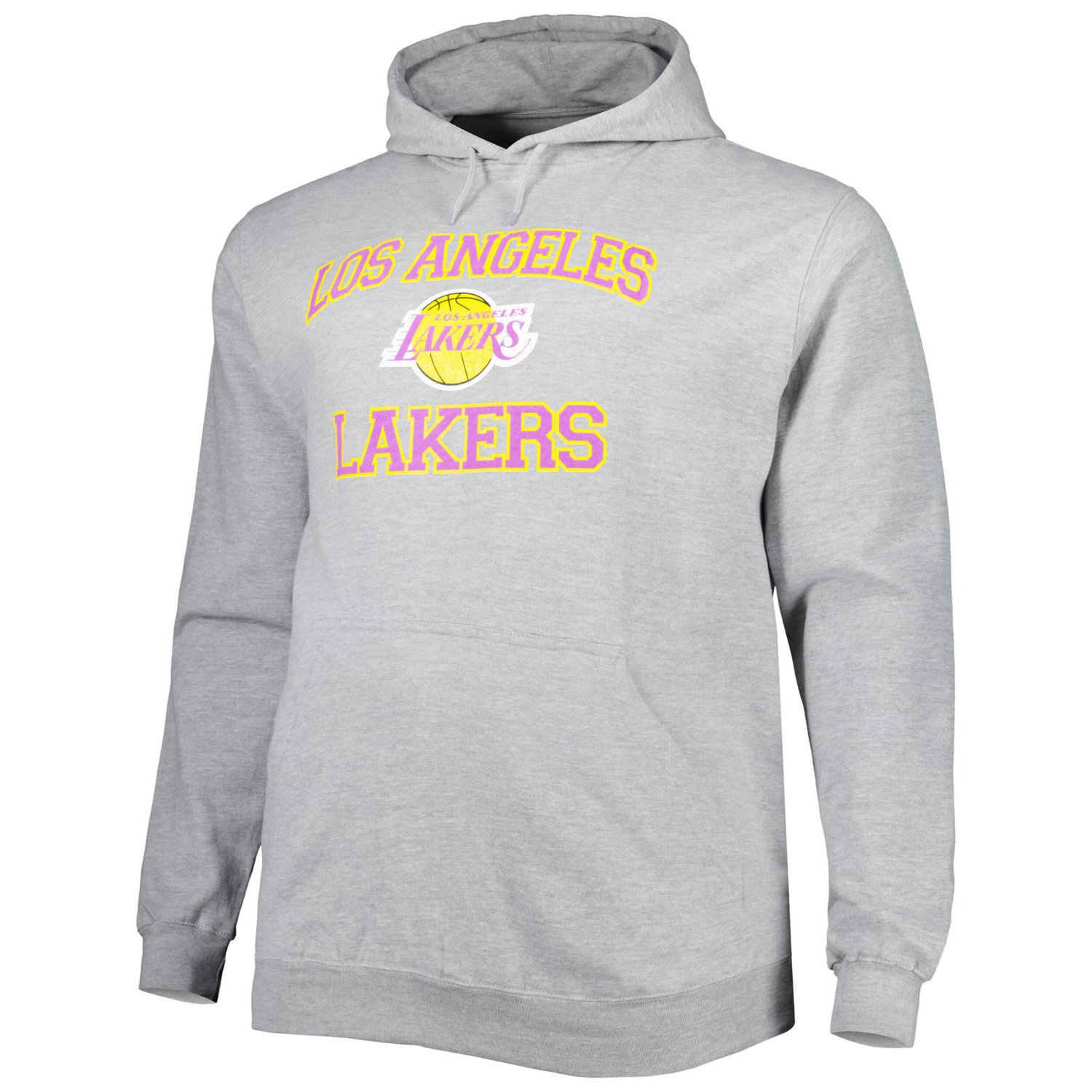 Los Angeles Lakers Big  Tall Heart Soul Pullover Hoodie
