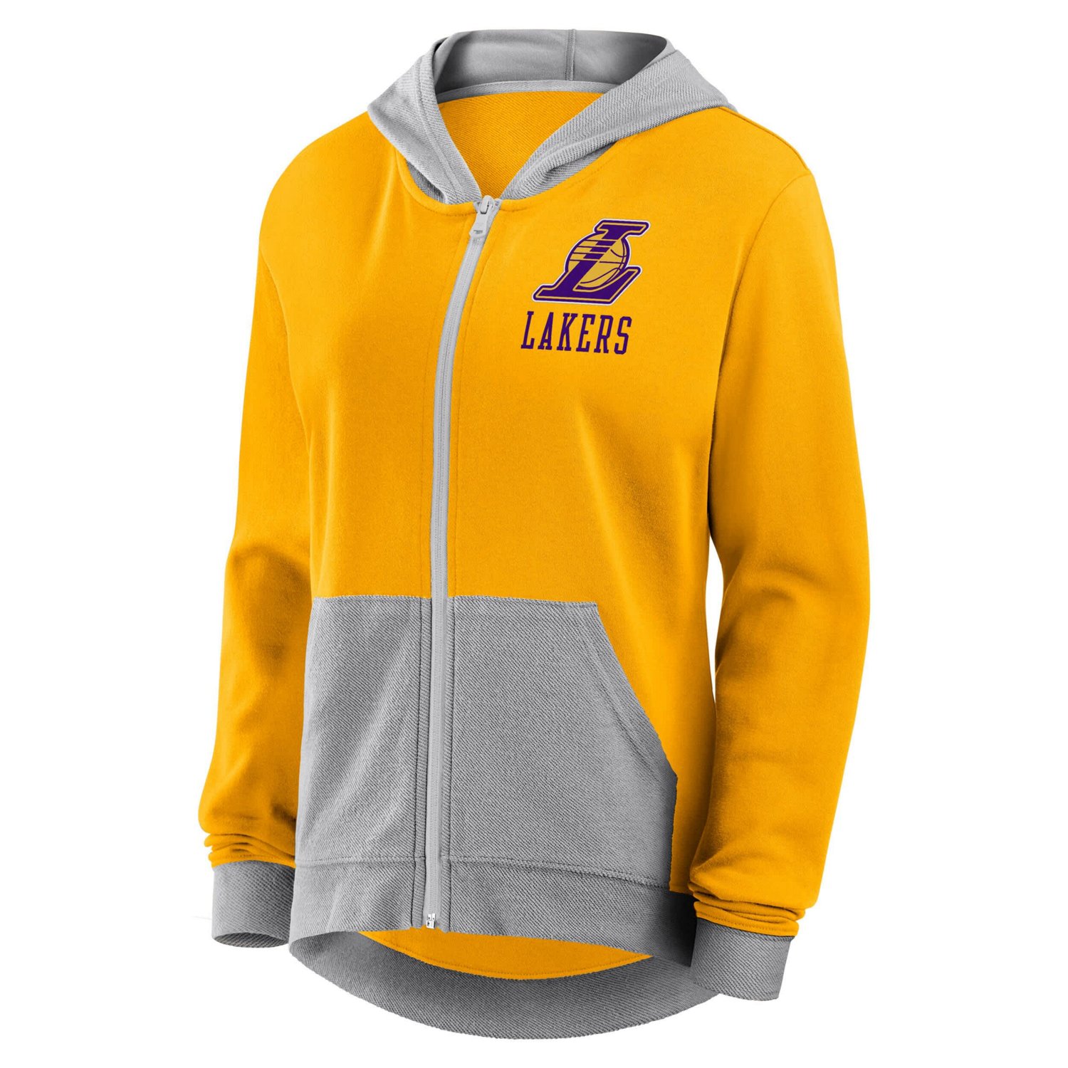 Los Angeles Lakers Hit It French Terry Full-Zip Hoodie - view number 2