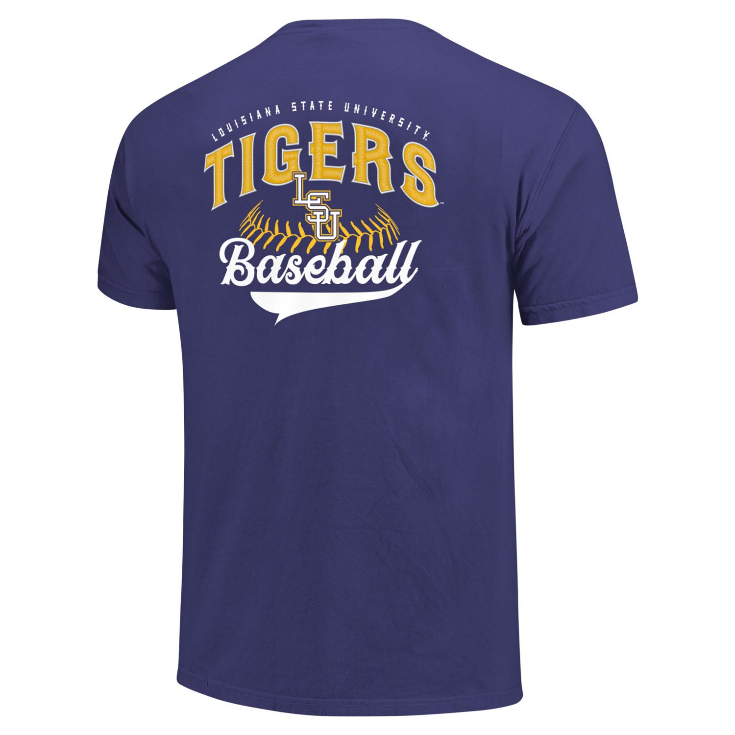 LSU Tigers Baseball Comfort Colors T-Shirt - view number 3