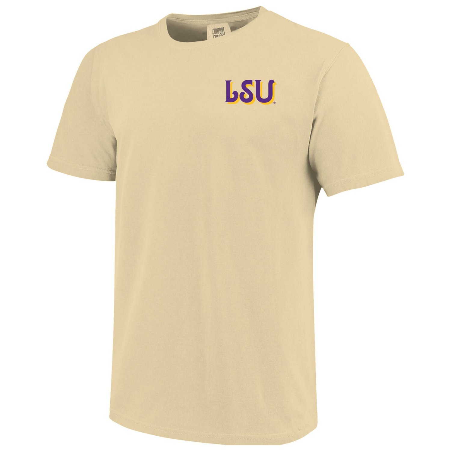 LSU Tigers Hyperlocal Comfort Colors T-Shirt                                                                                     - view number 2