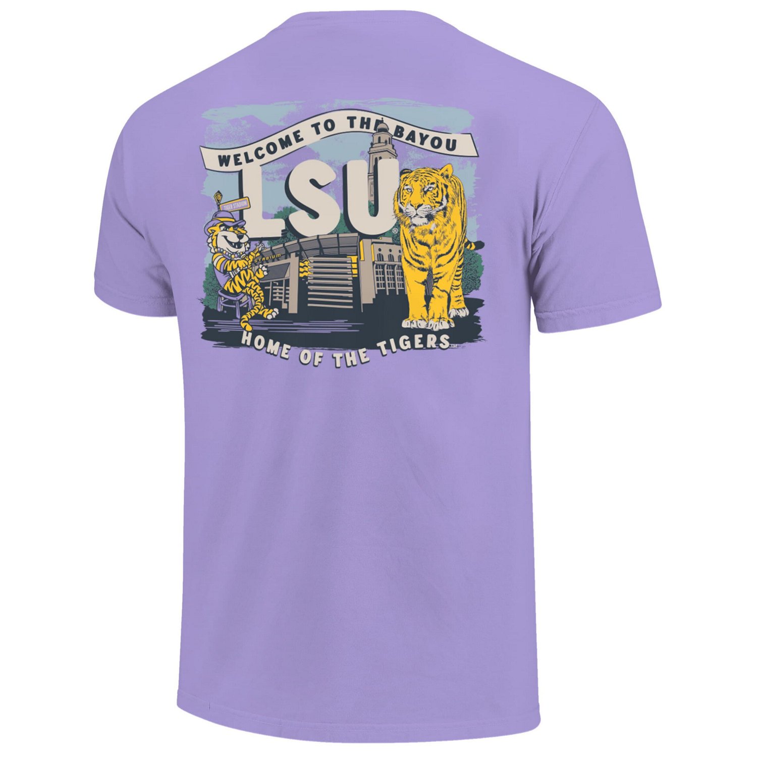 LSU Tigers Local Campus Scene T-Shirt - view number 3