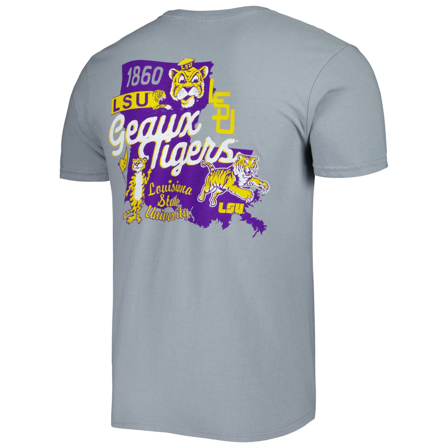 LSU Tigers Vault State Comfort T-Shirt                                                                                           - view number 3