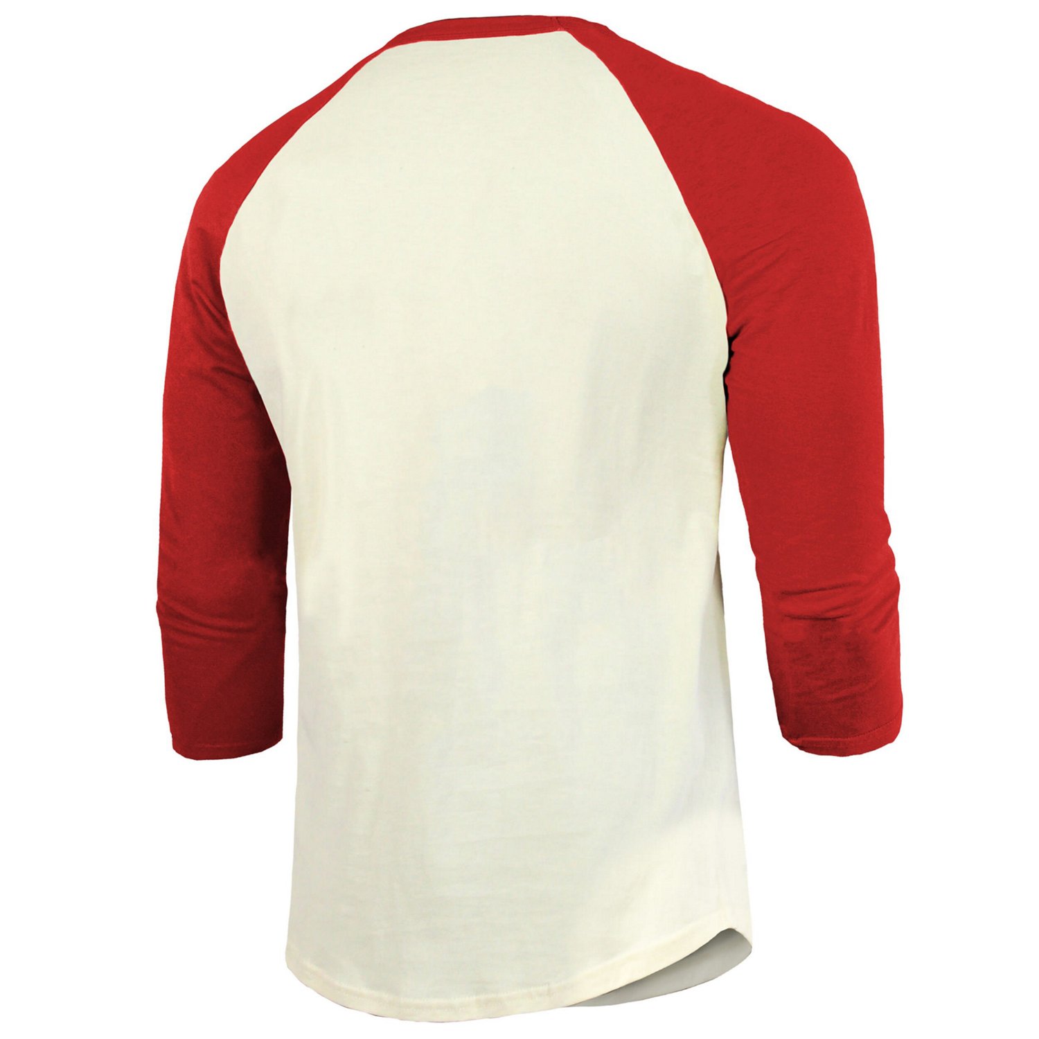 Majestic Threads /Red Texas Rangers 2023 World Series Champions Raglan 3/4-Sleeve T-Shirt                                        - view number 3