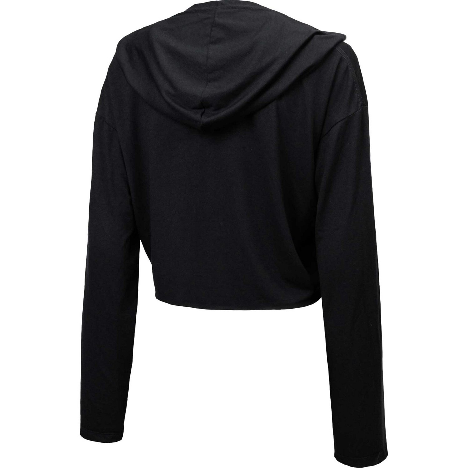 Majestic Threads Chicago Cubs Leopard Cropped Hoodie - view number 3