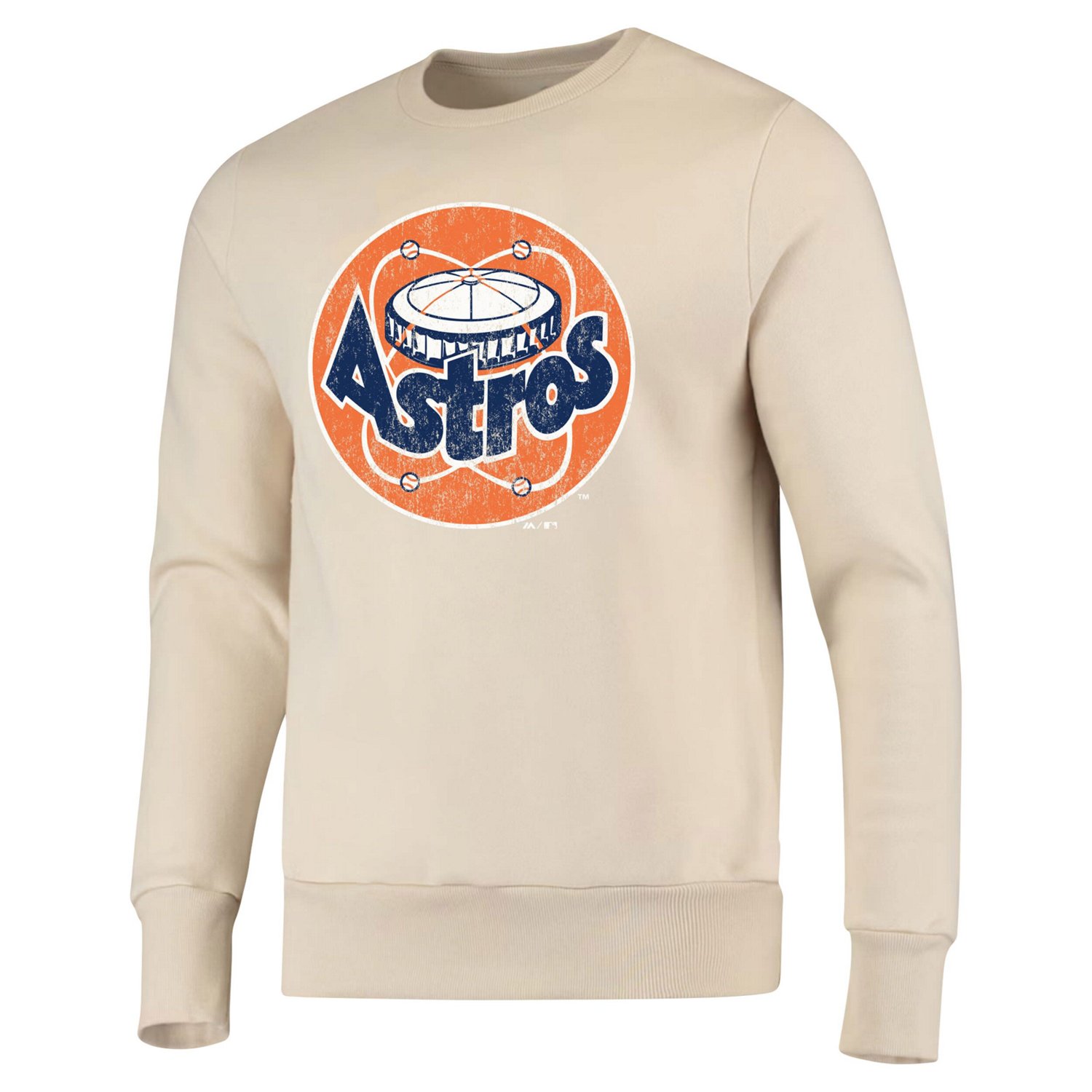 Majestic Threads Houston Astros Fleece Pullover Sweatshirt