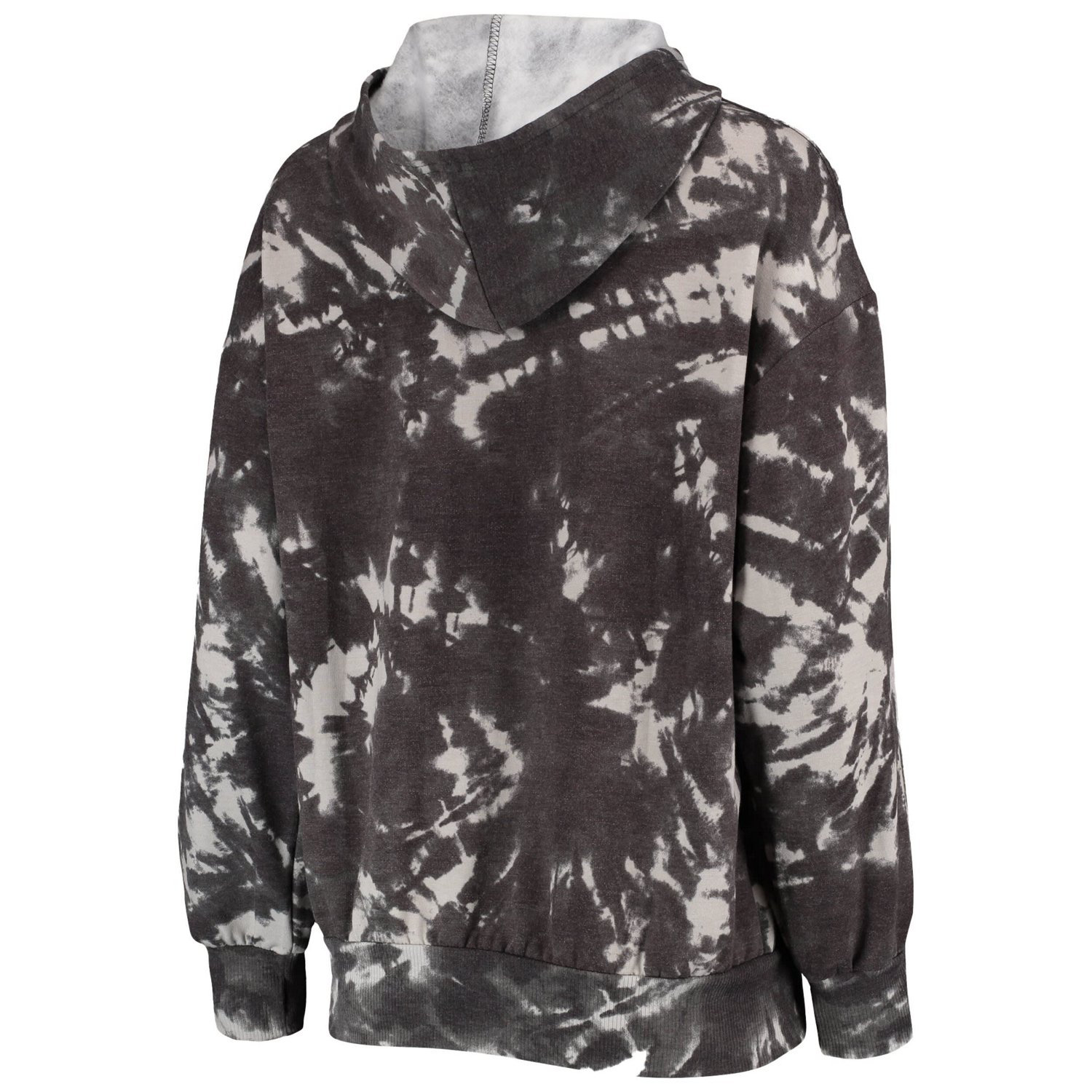 Majestic Threads Phoenix Suns Burble Tie-Dye Tri-Blend Pullover Hoodie