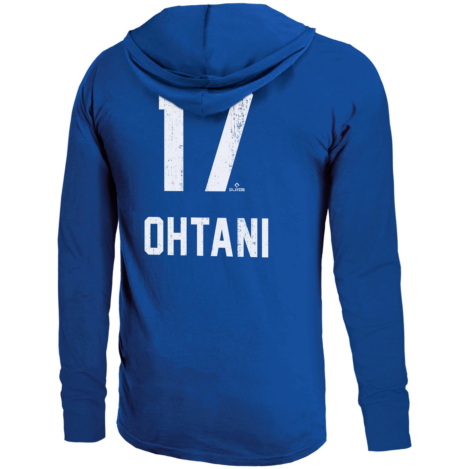 Majestic Threads Shohei Ohtani Los Angeles Dodgers Lightweight Name  Number Hoodie - view number 3