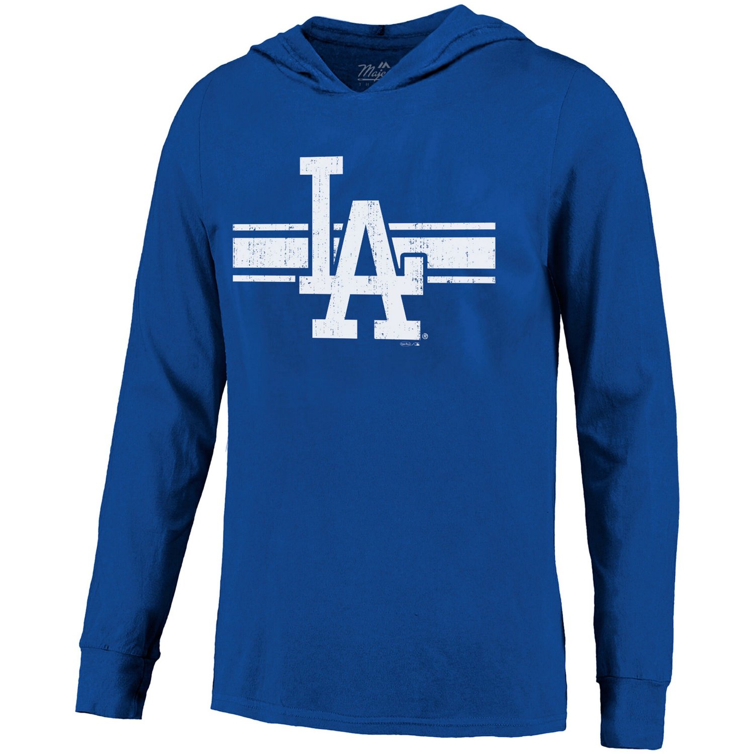 Majestic Threads Shohei Ohtani Los Angeles Dodgers Lightweight Name  Number Hoodie - view number 2