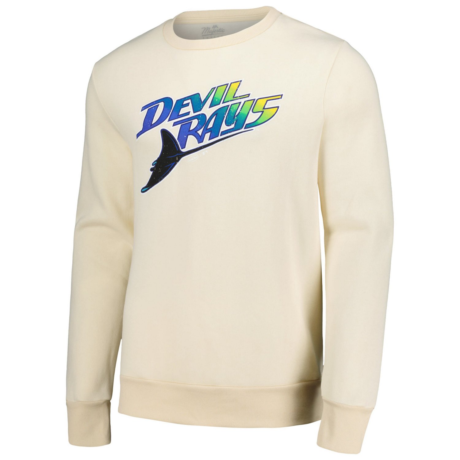 Majestic Threads Tampa Bay Rays Fleece Pullover Sweatshirt - view number 2
