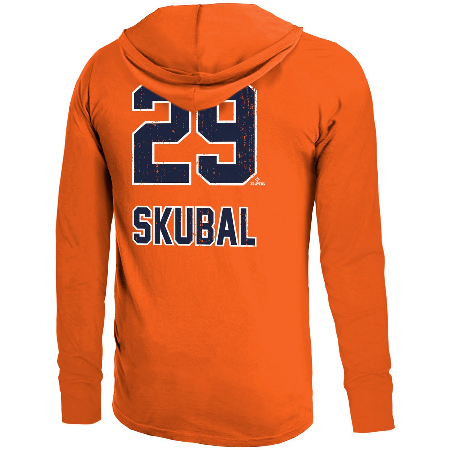 Majestic Threads Tarik Skubal Detroit Tigers Lightweight Name  Number Hoodie - view number 3