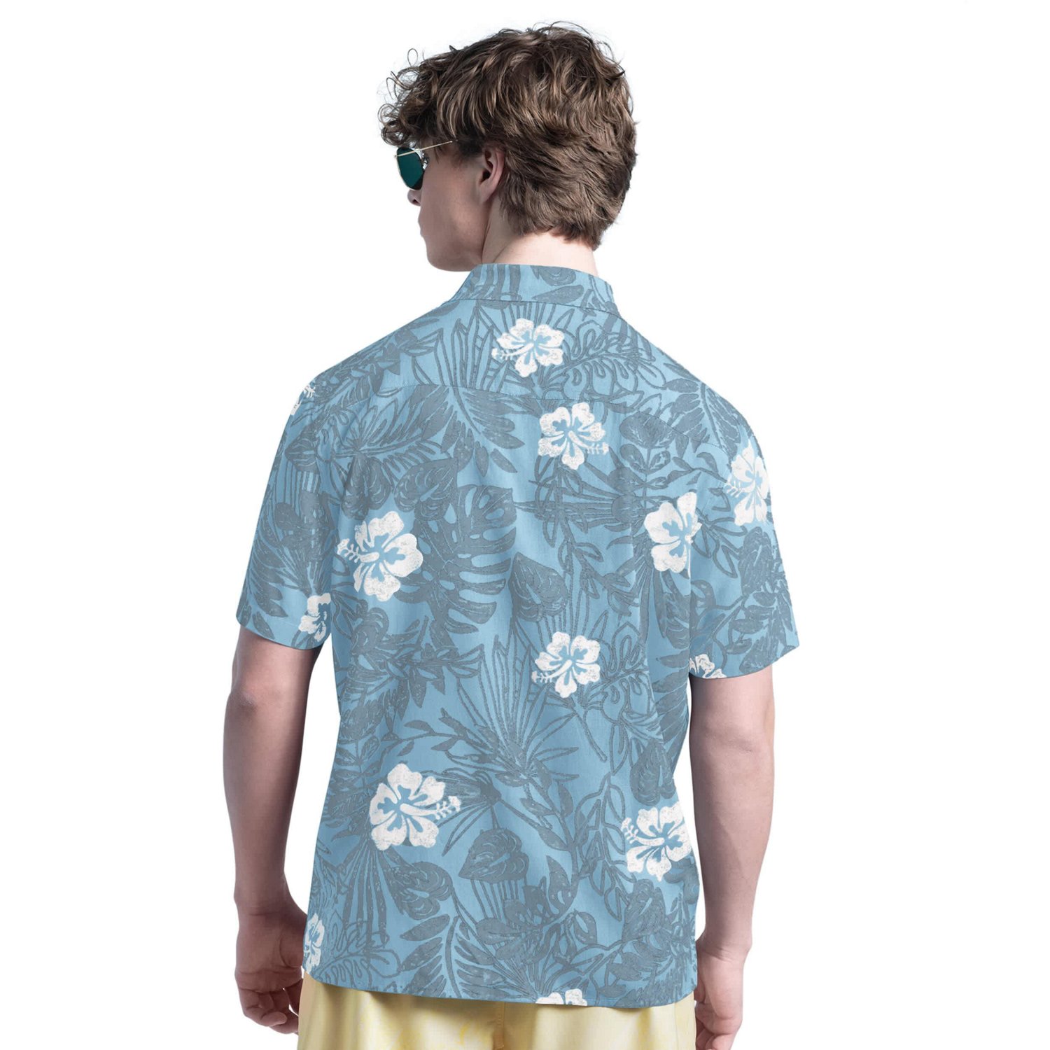 Margaritaville Chicago Cubs Palm Shade Party Button-Up Shirt - view number 2