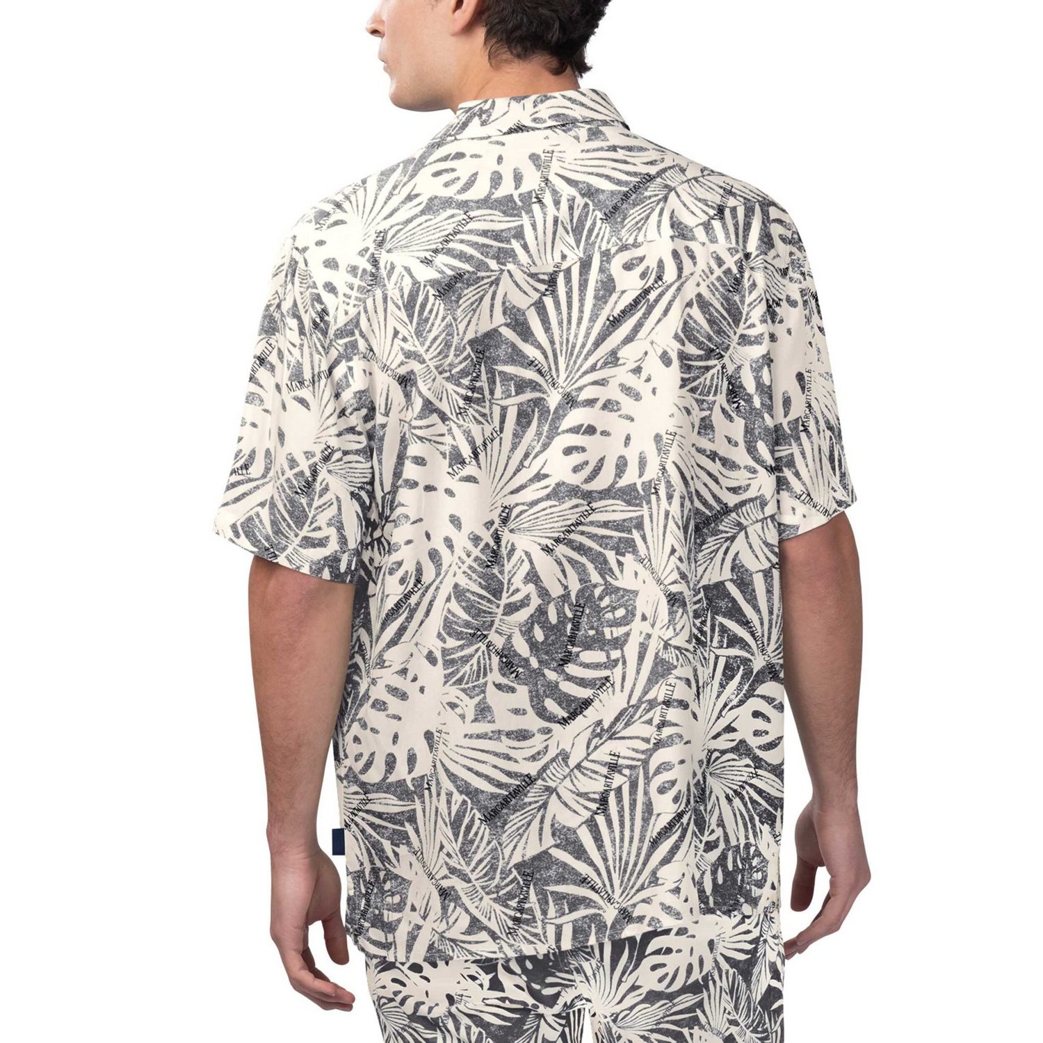 Margaritaville San Francisco Giants Monstera Print Party Button-Up Shirt