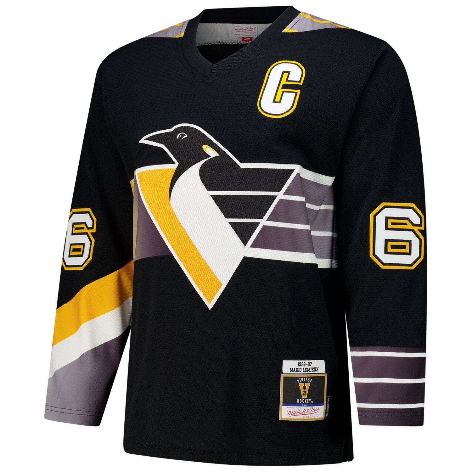 Mario Lemieux Pittsburgh Penguins 1996-97 Power Play Jersey - view number 2