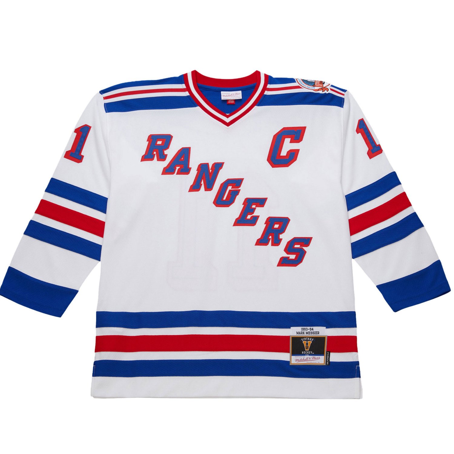 Mark Messier New York Rangers 1993-94 Power Play Jersey - view number 2