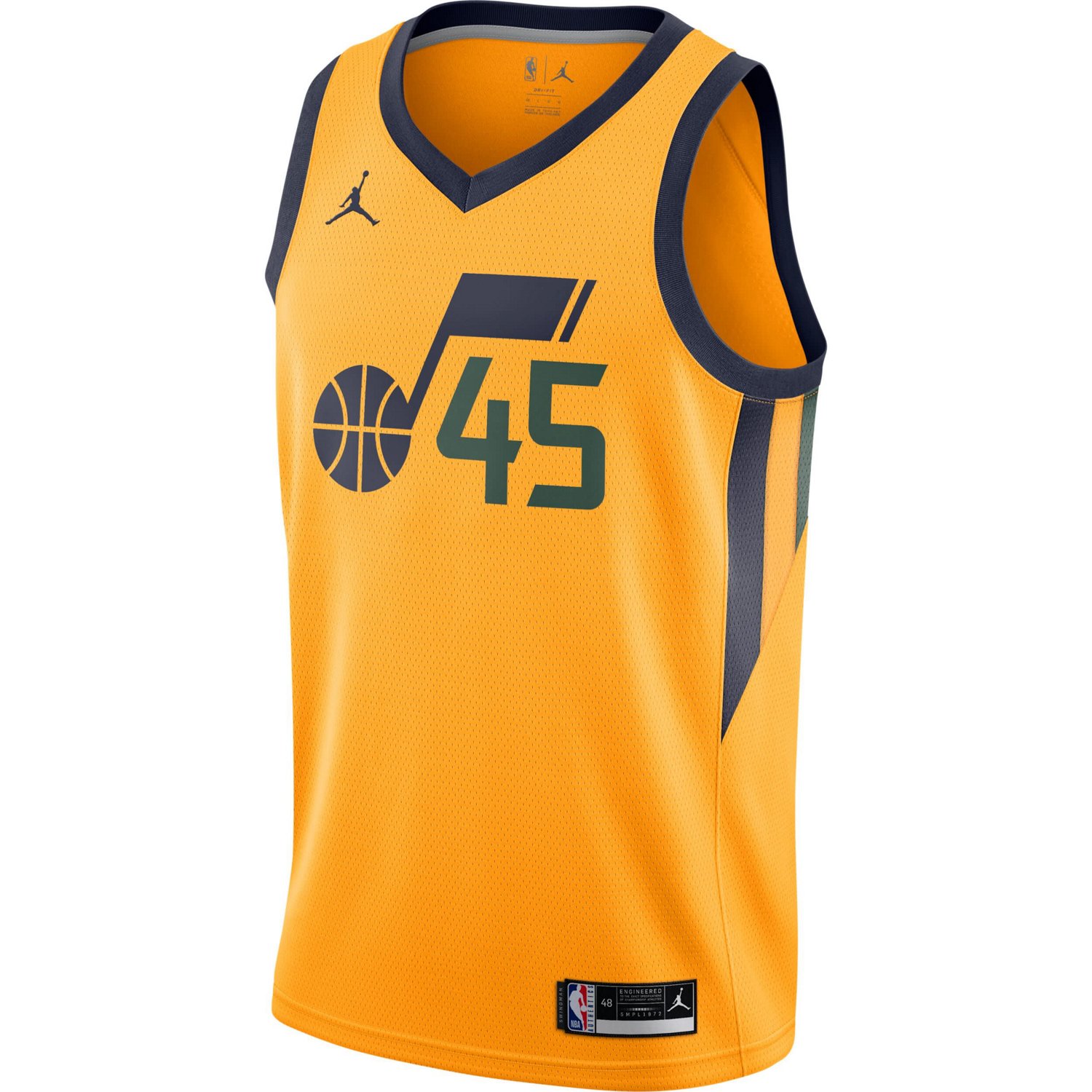 Men's Jordan Brand Donovan Mitchell Utah Jazz 2020/21 Swingman Jersey - Statement Edition                                        - view number 2