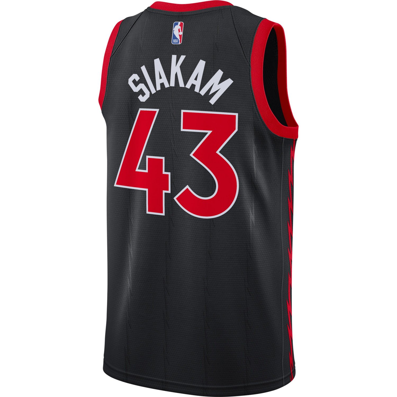 Men's Jordan Brand Pascal Siakam Toronto Raptors 2020/21 Swingman Jersey - Statement Edition                                     - view number 3
